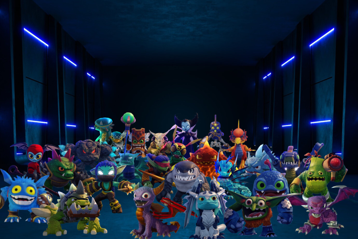 ArtStation The mighty heroes