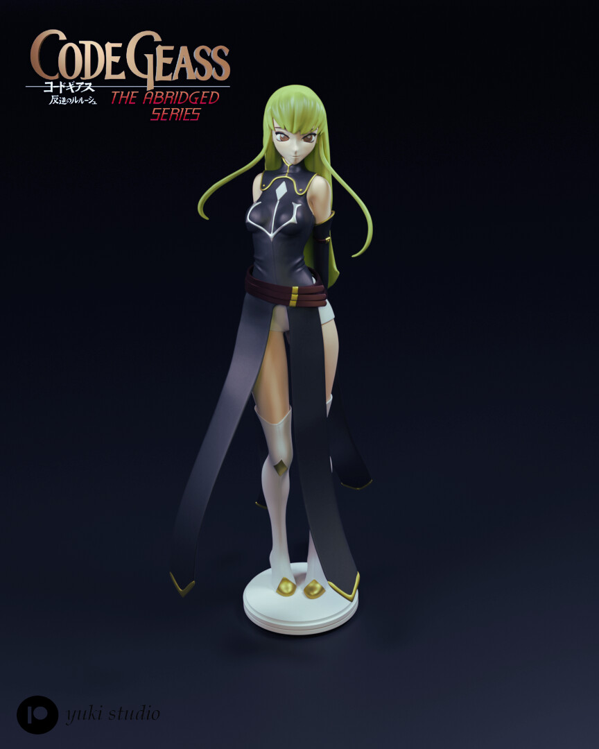 ArtStation - CODE GEASS - C.C.
