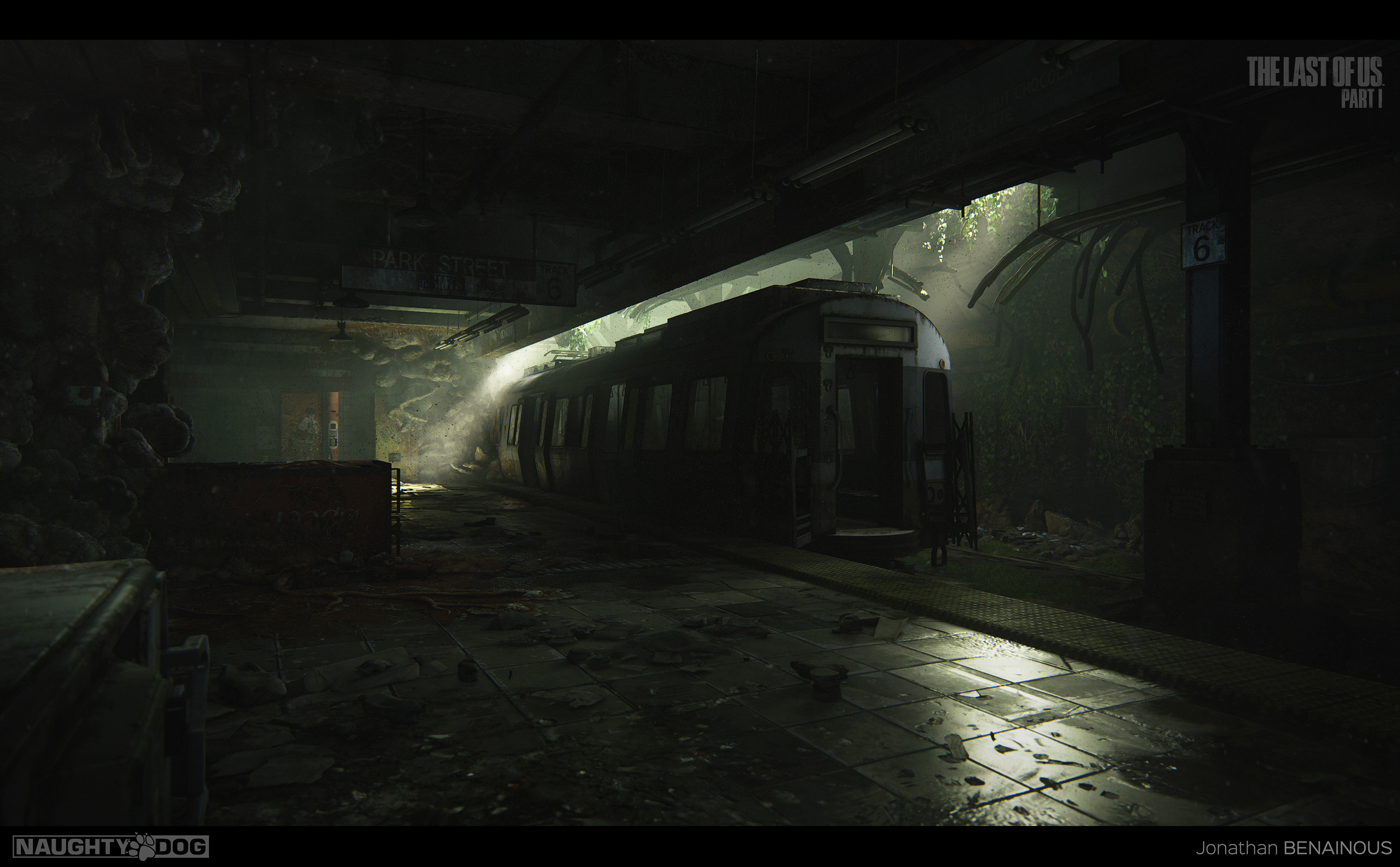 ArtStation - The Last of Us Part I - Subway Station [Part I] - by Jonathan  BENAINOUS