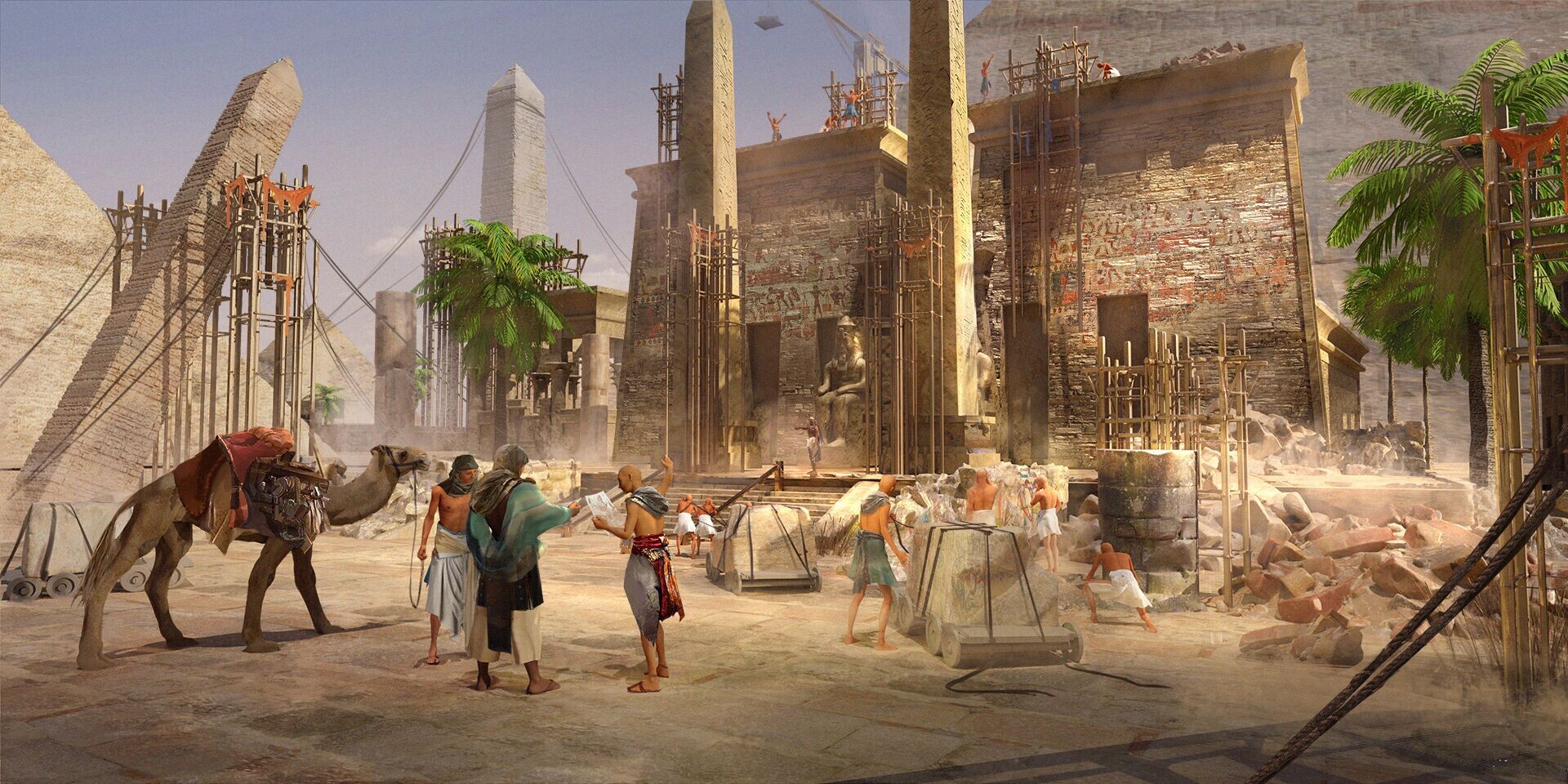 ArtStation - Historical theme illustration background