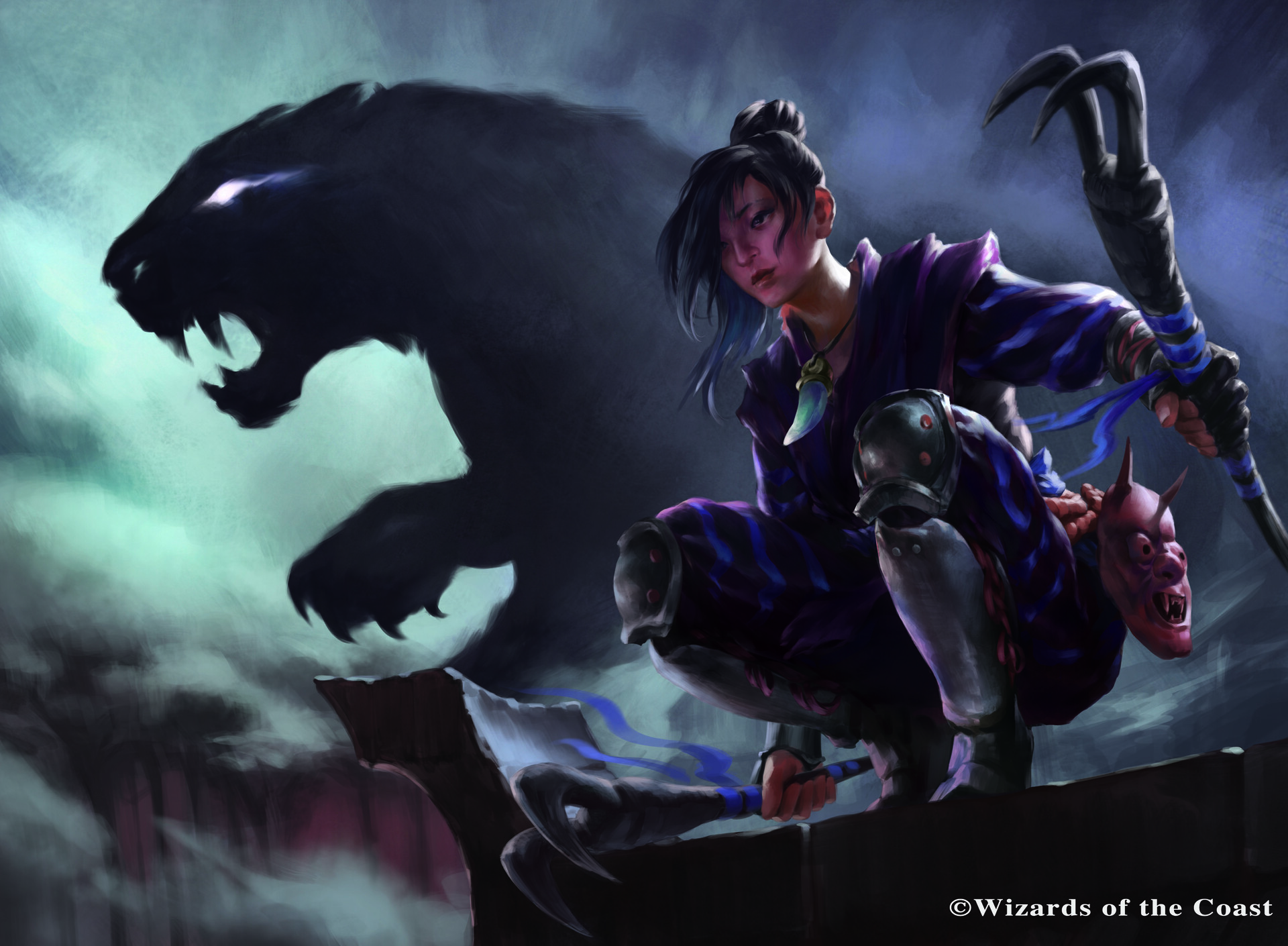 ArtStation Yuriko the Tiger s Shadow