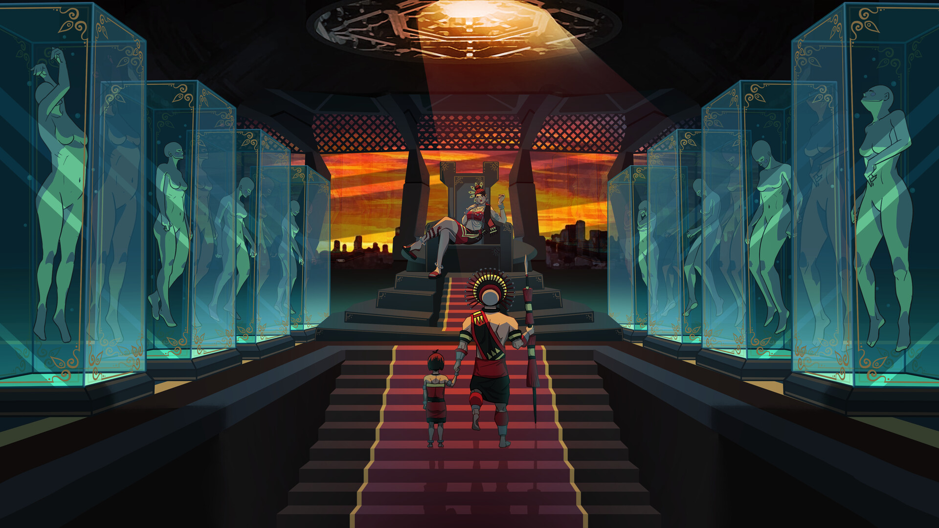 ArtStation Anatomy throne room