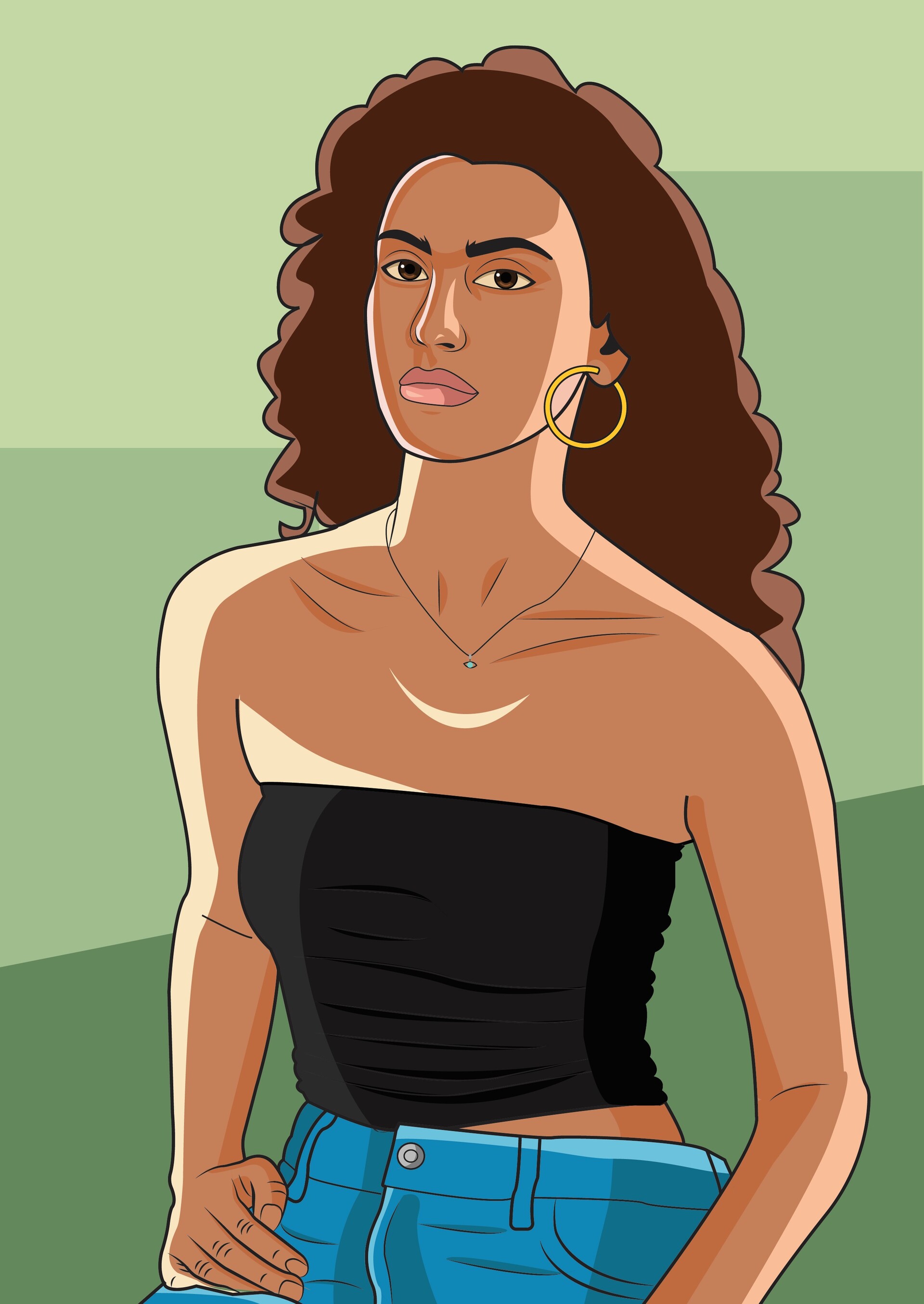 ArtStation - GTA woman