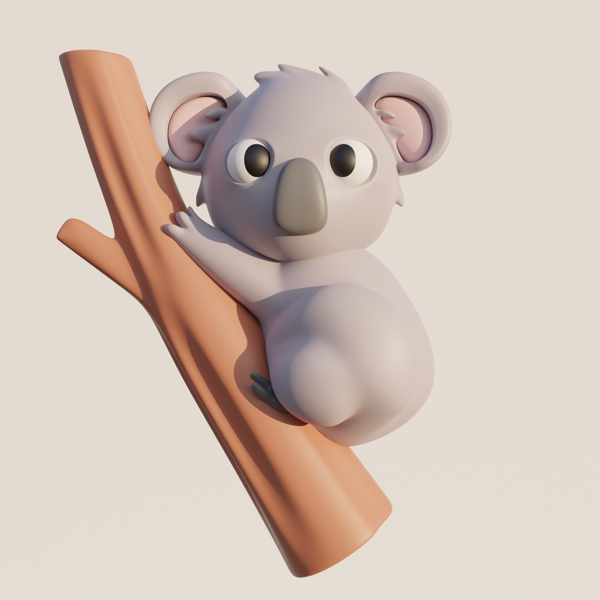 ArtStation Climbing Koala