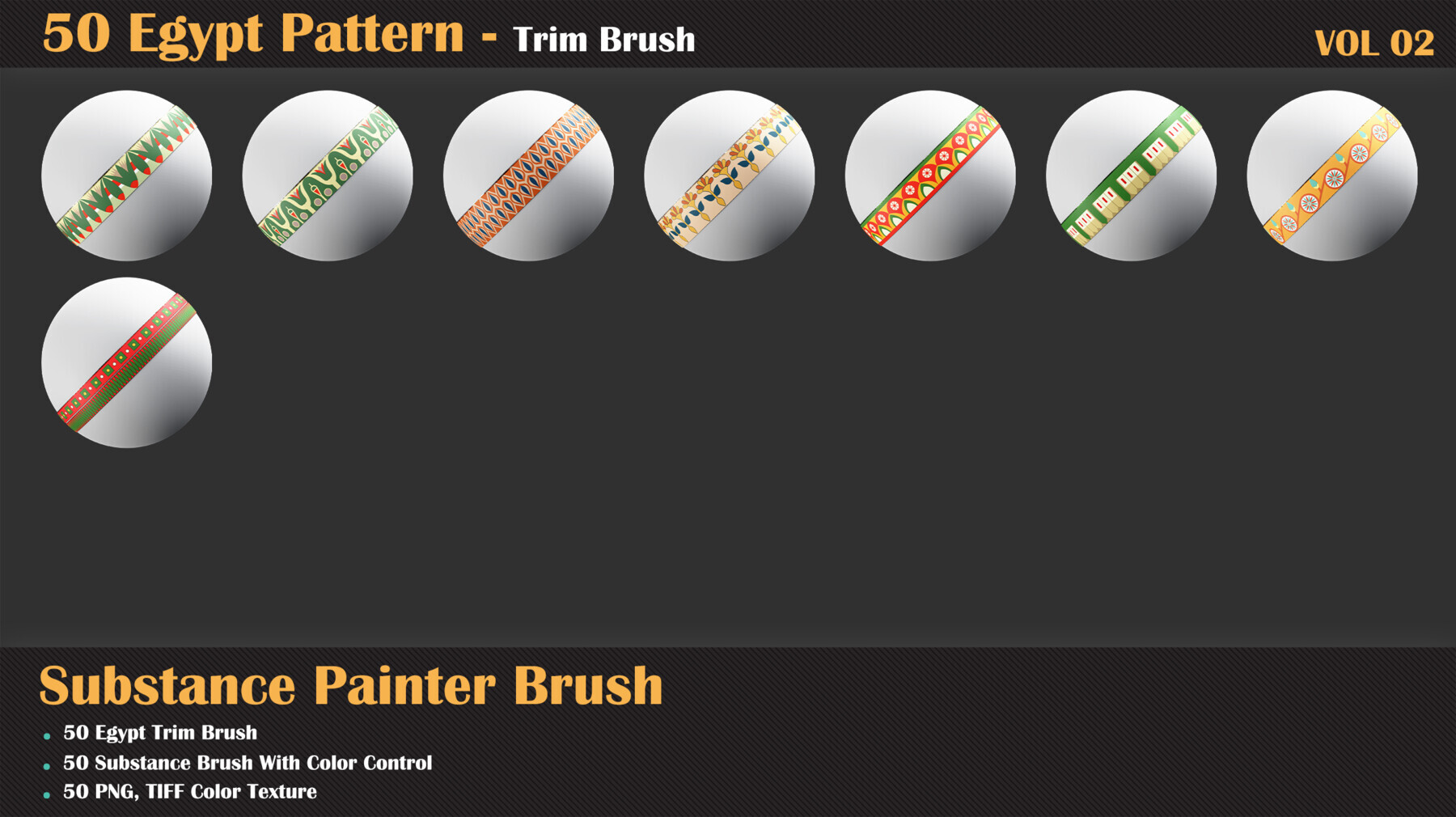 Milad Kambari 50 Egypt Trim Brush VOL 02