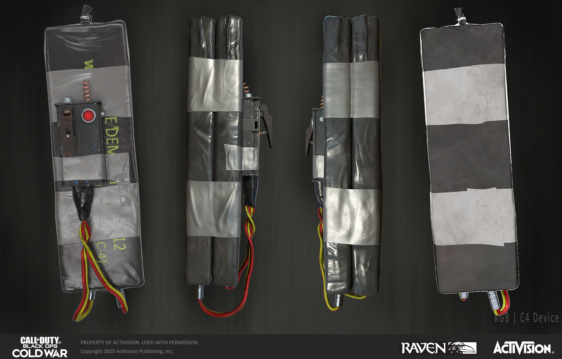 Katie Sabin Call of Duty Cold War Improvised Handheld C4 Explosive