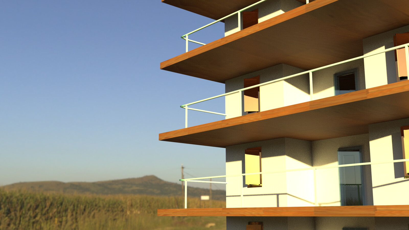 Exterior Render
Modelled with 3ds Max
Render Engine - Arnold