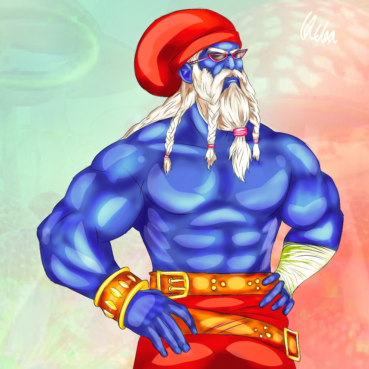 Picture of papa smurf sale