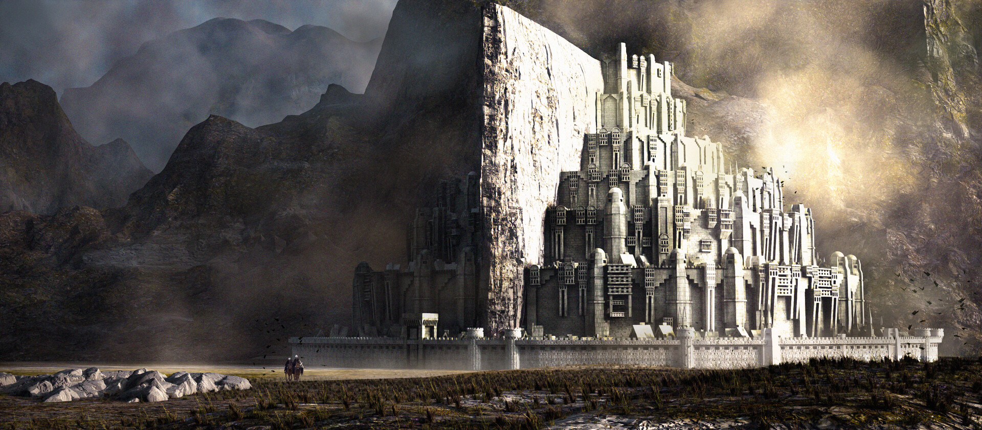 ArtStation - Minas Tirith