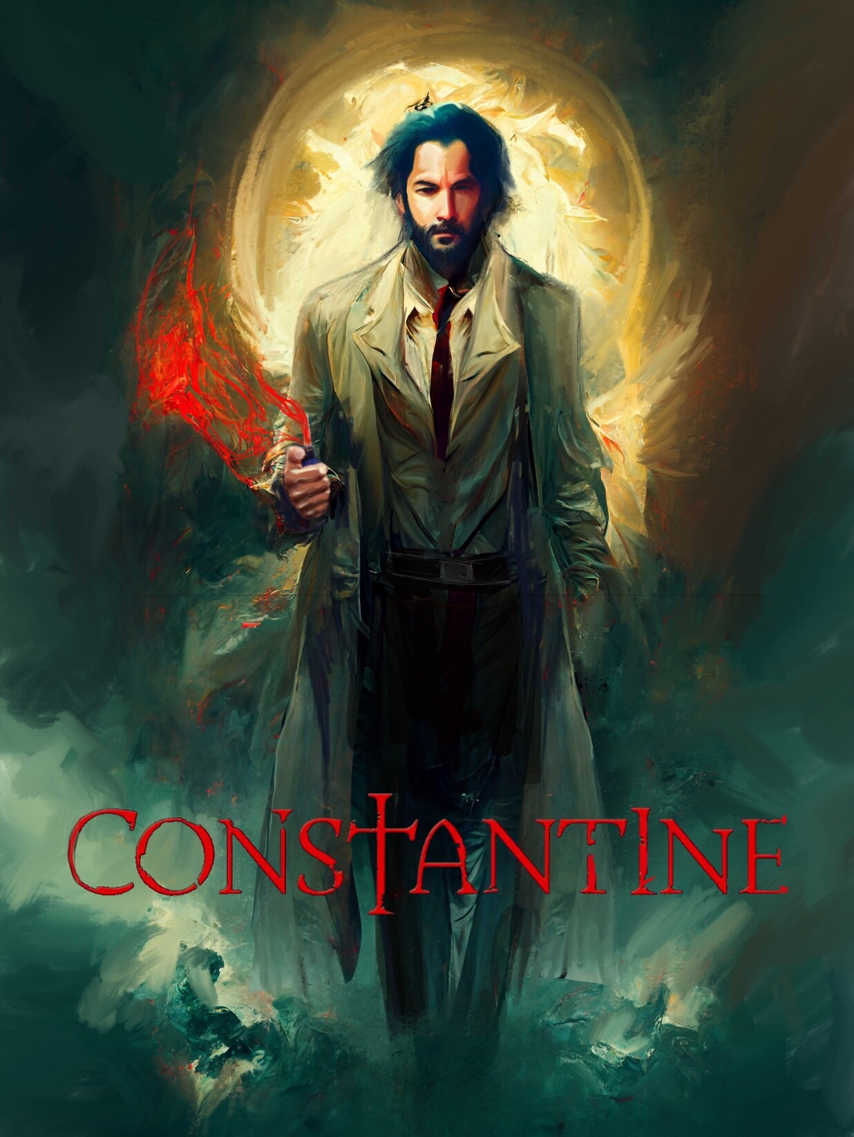 ArtStation - Keanu’s Constantine