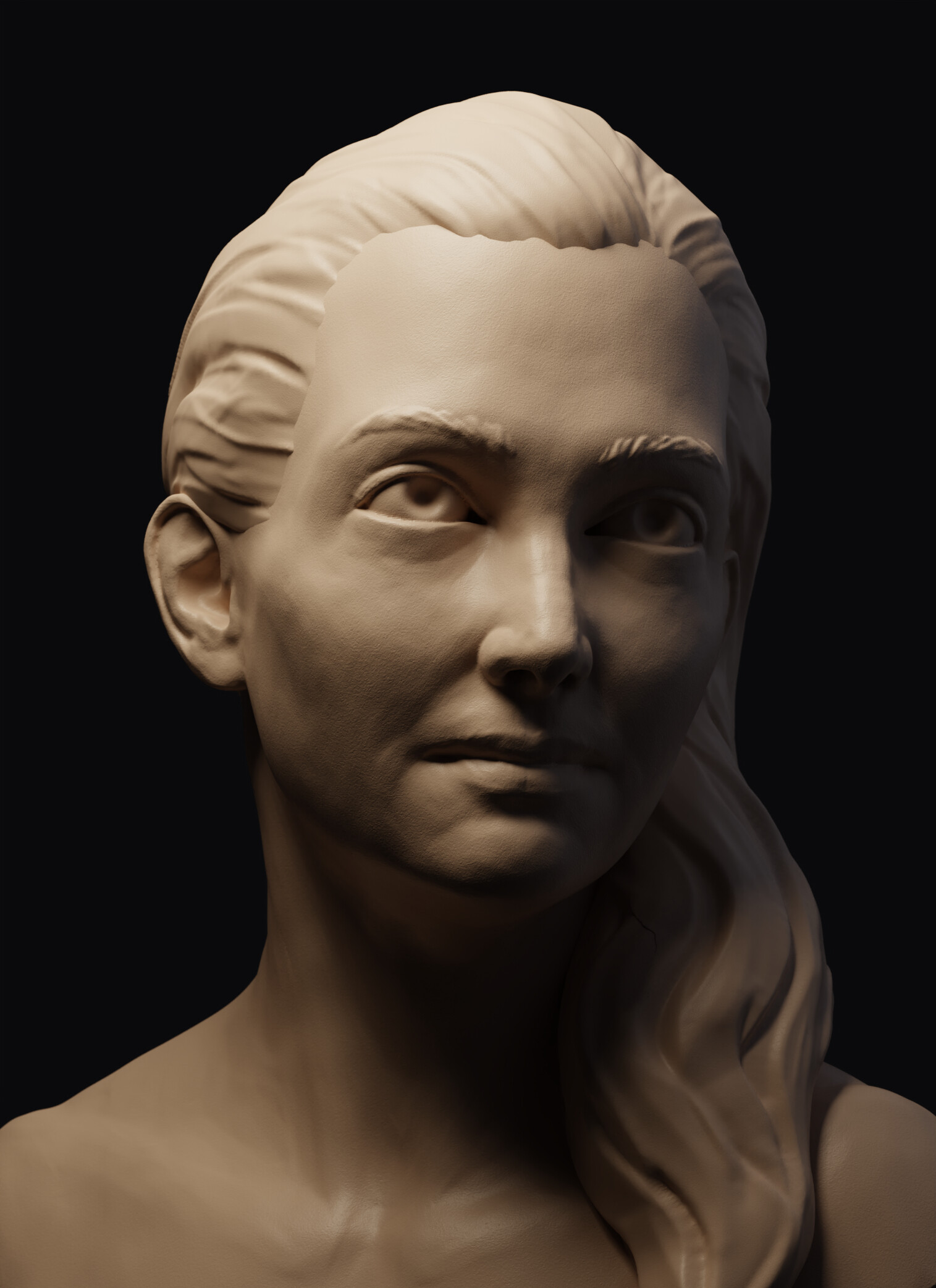 ArtStation Female Head artstation-female-head