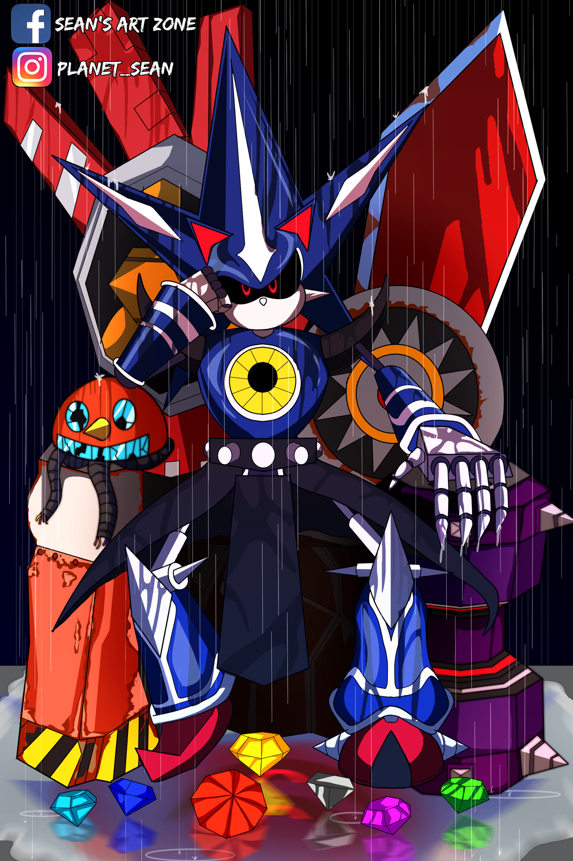 All Metal Sonic Forms 