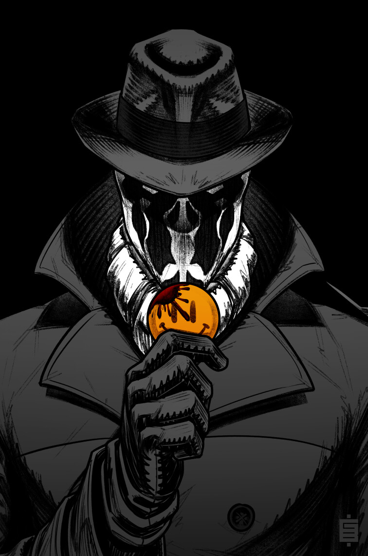 ArtStation - Rorschach (Watchmen)