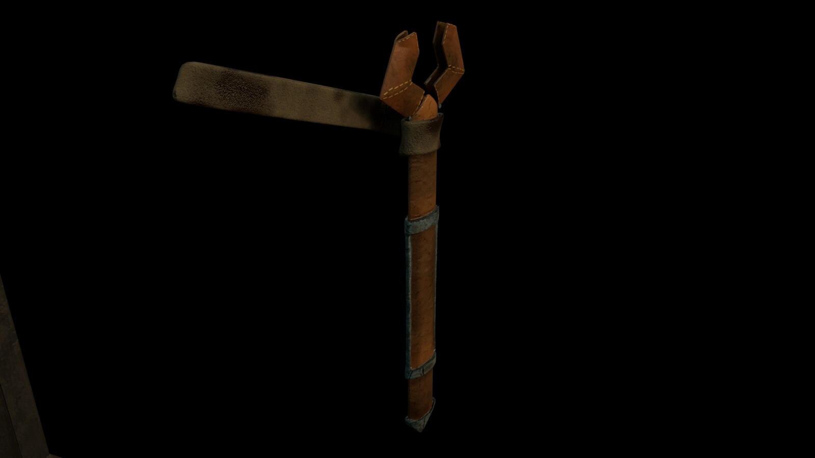 Scabbard focus Maya render