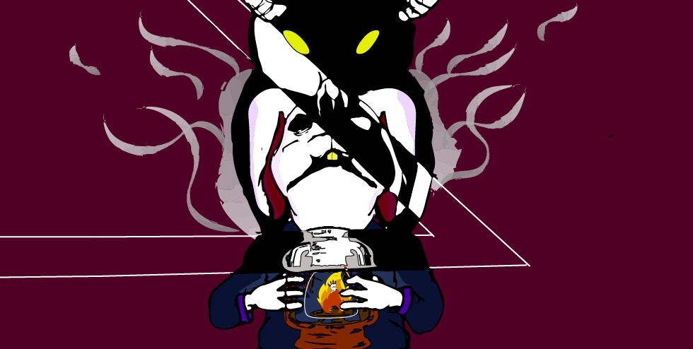 ArtStation - possessed rabbit