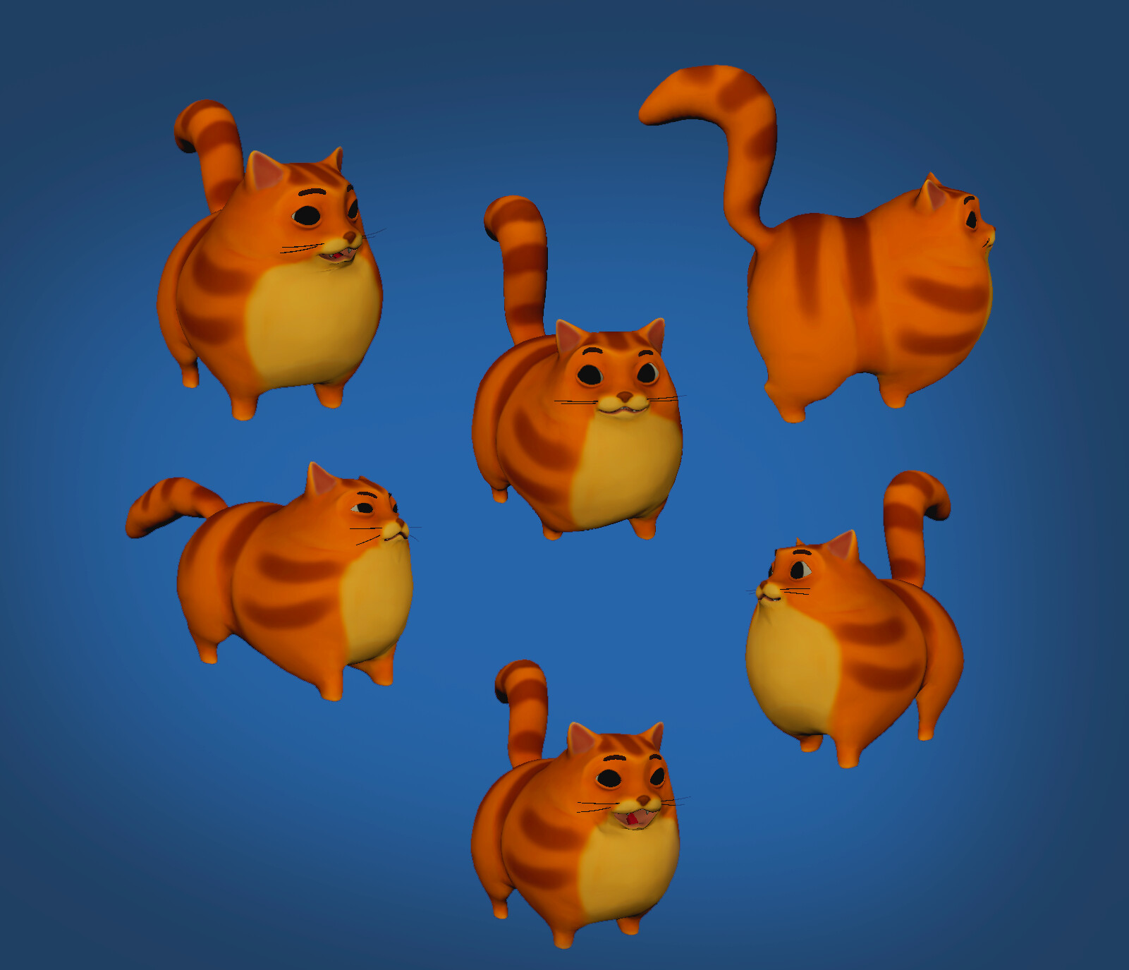 ArtStation Fat Cat