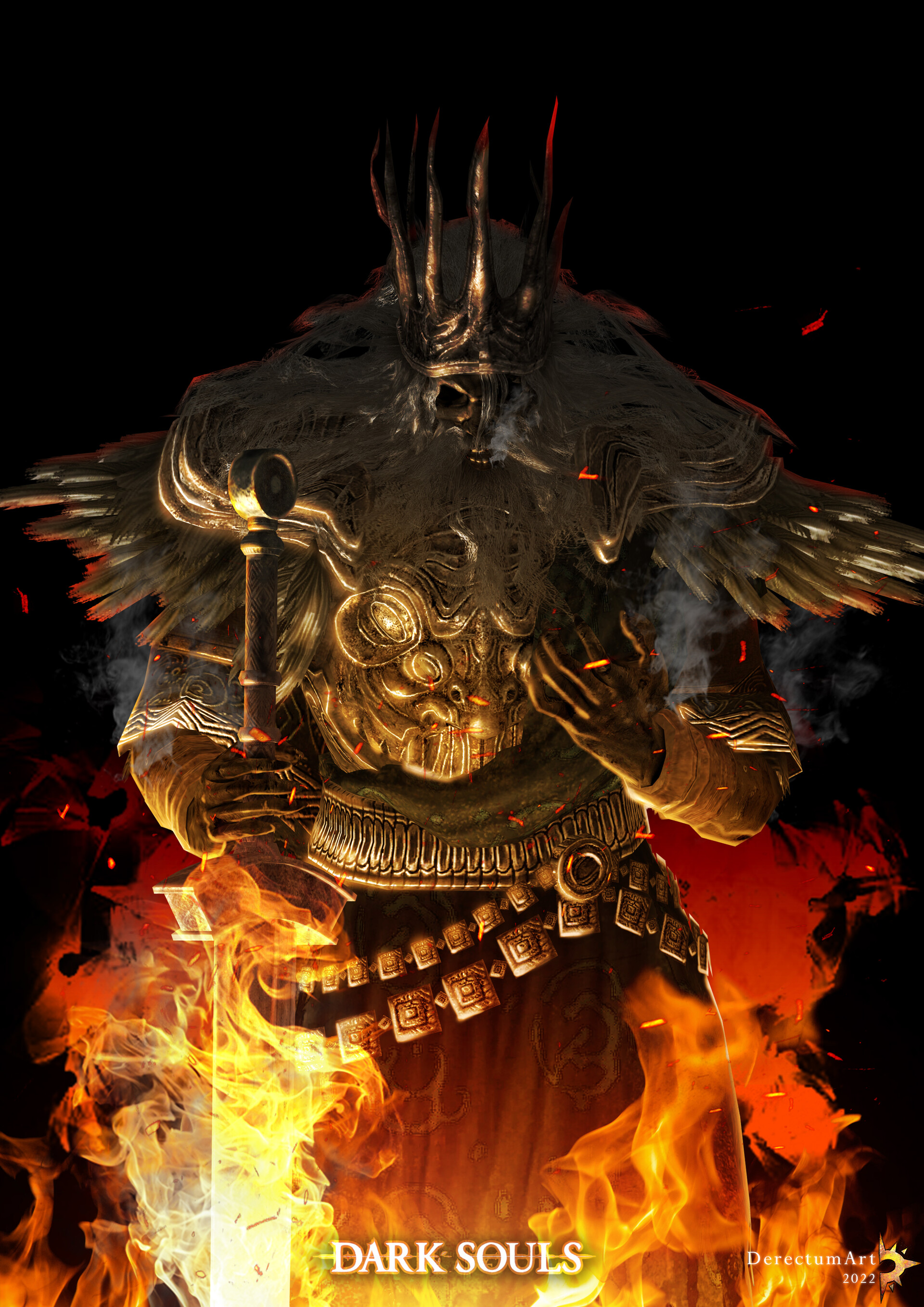Dark hot sale souls artwork