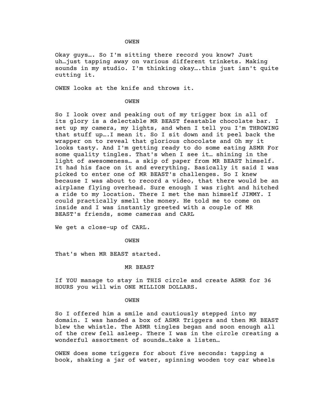 Script Page 1