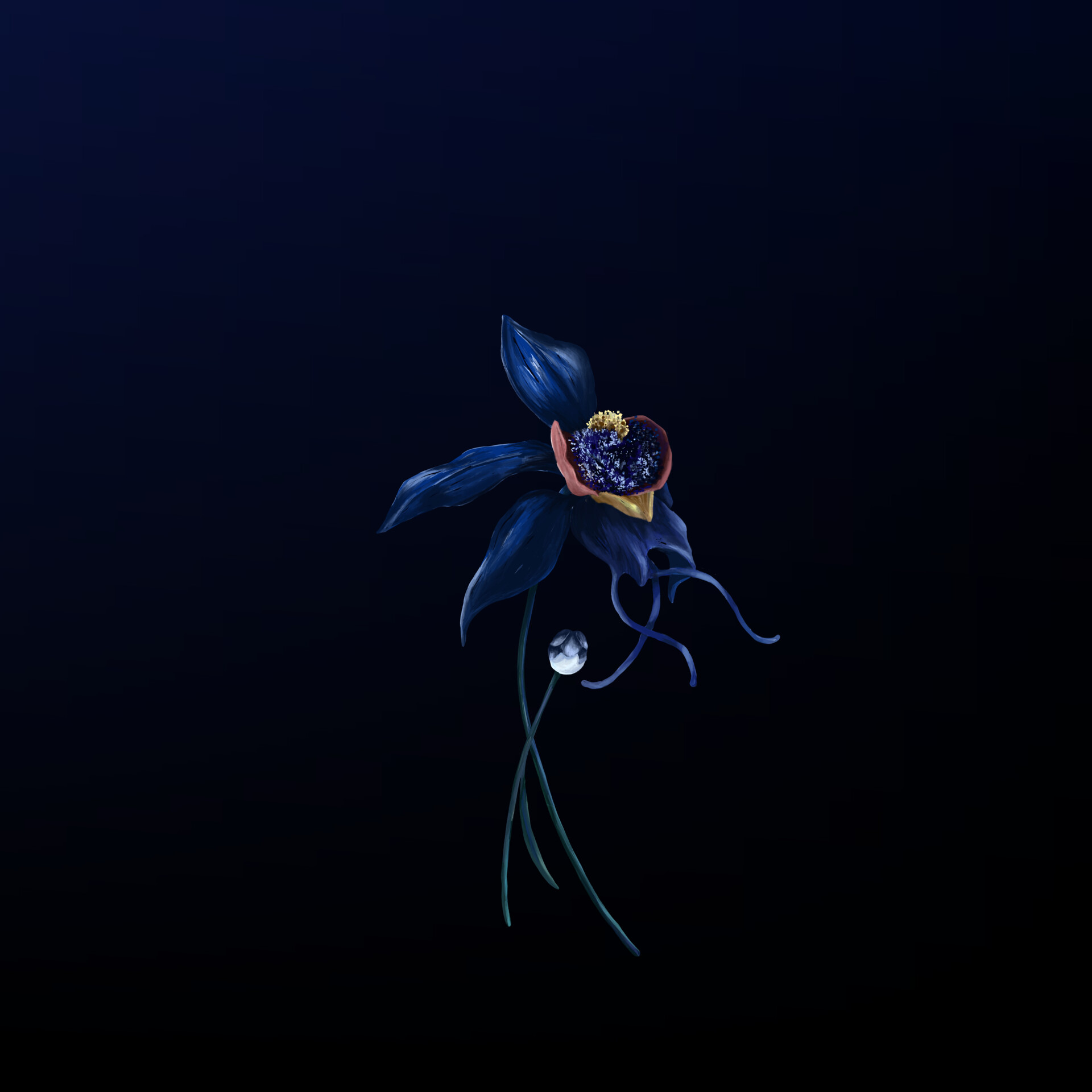 ArtStation Blue Orchid