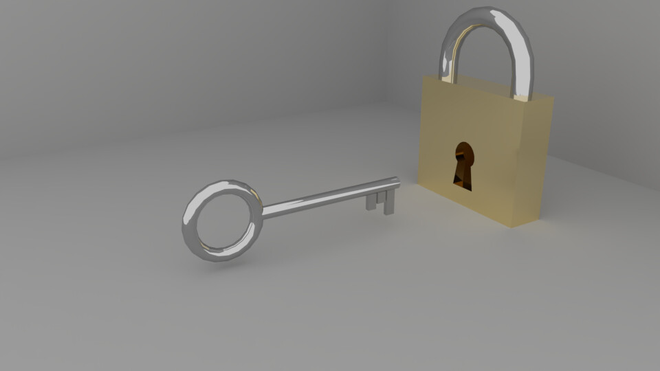 ArtStation - lock and key