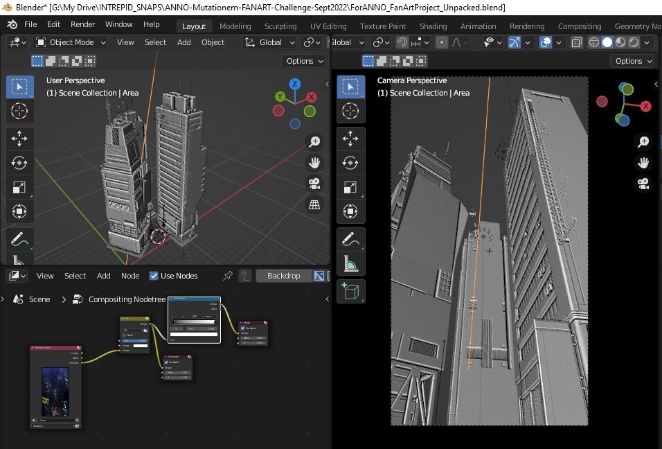 The Magic Movie Machine "A Night in the City" ANNintendo Fan Art