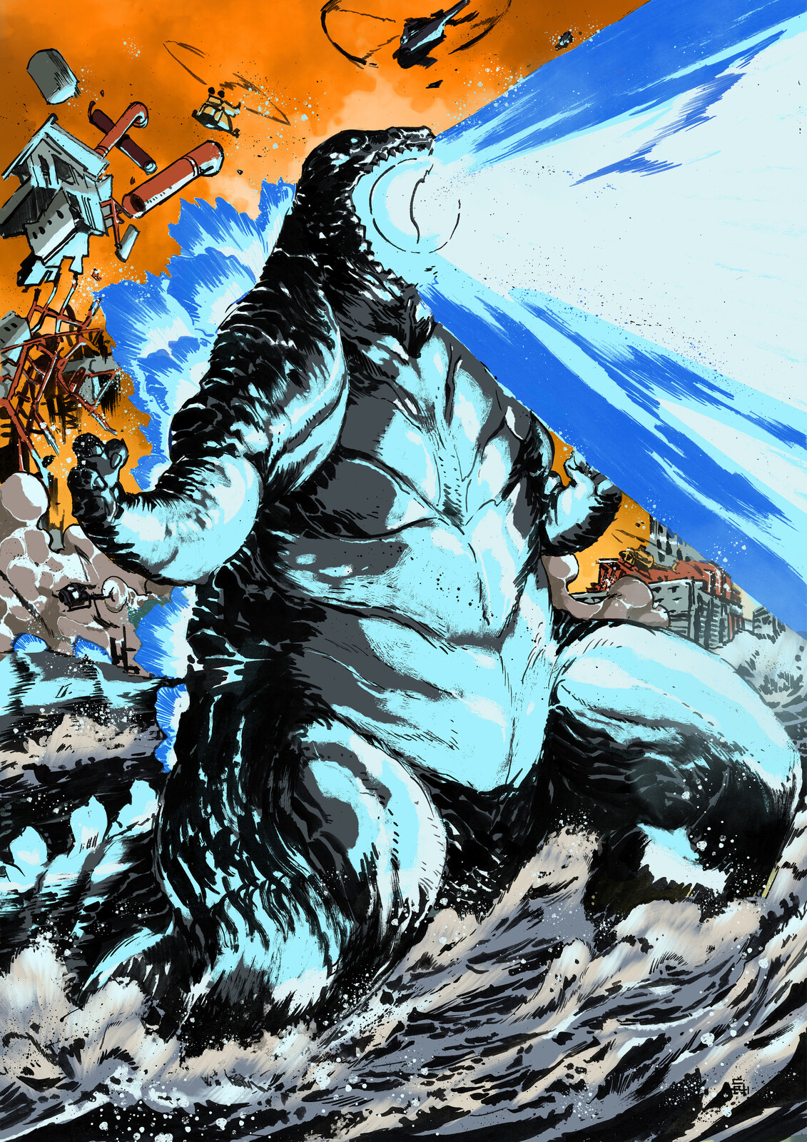 Godzilla Break Loose