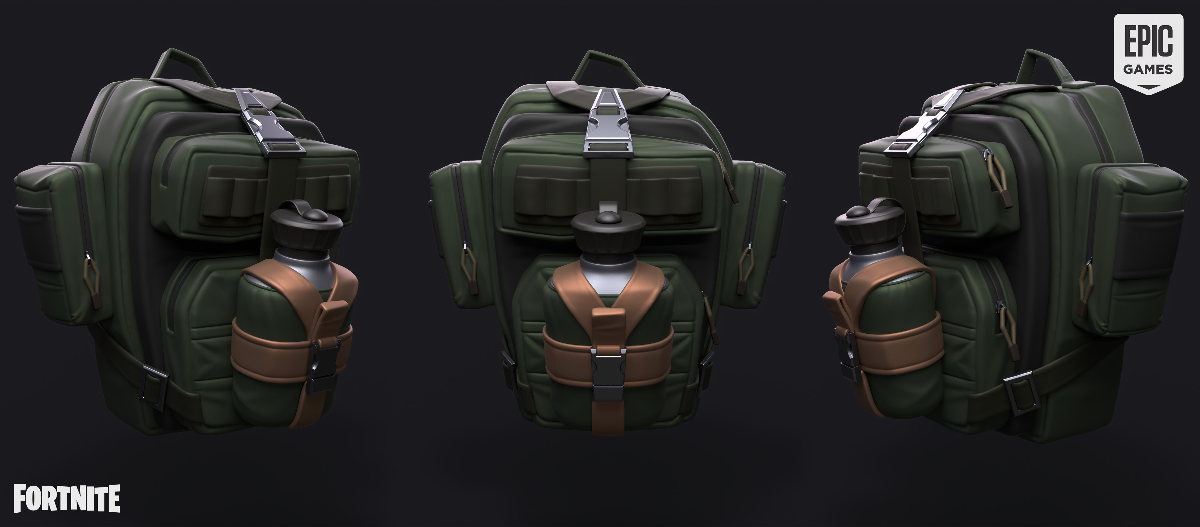 Fortnite deals 3d backpack