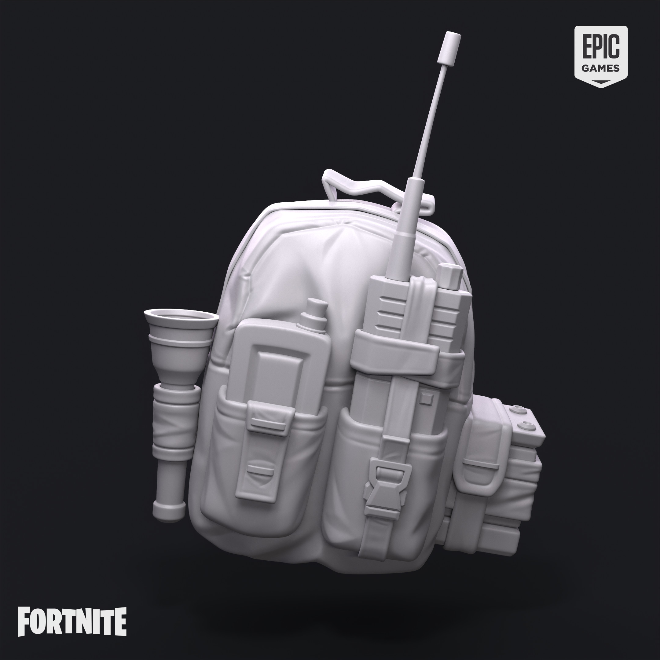 Fortnite 3d backpack sale