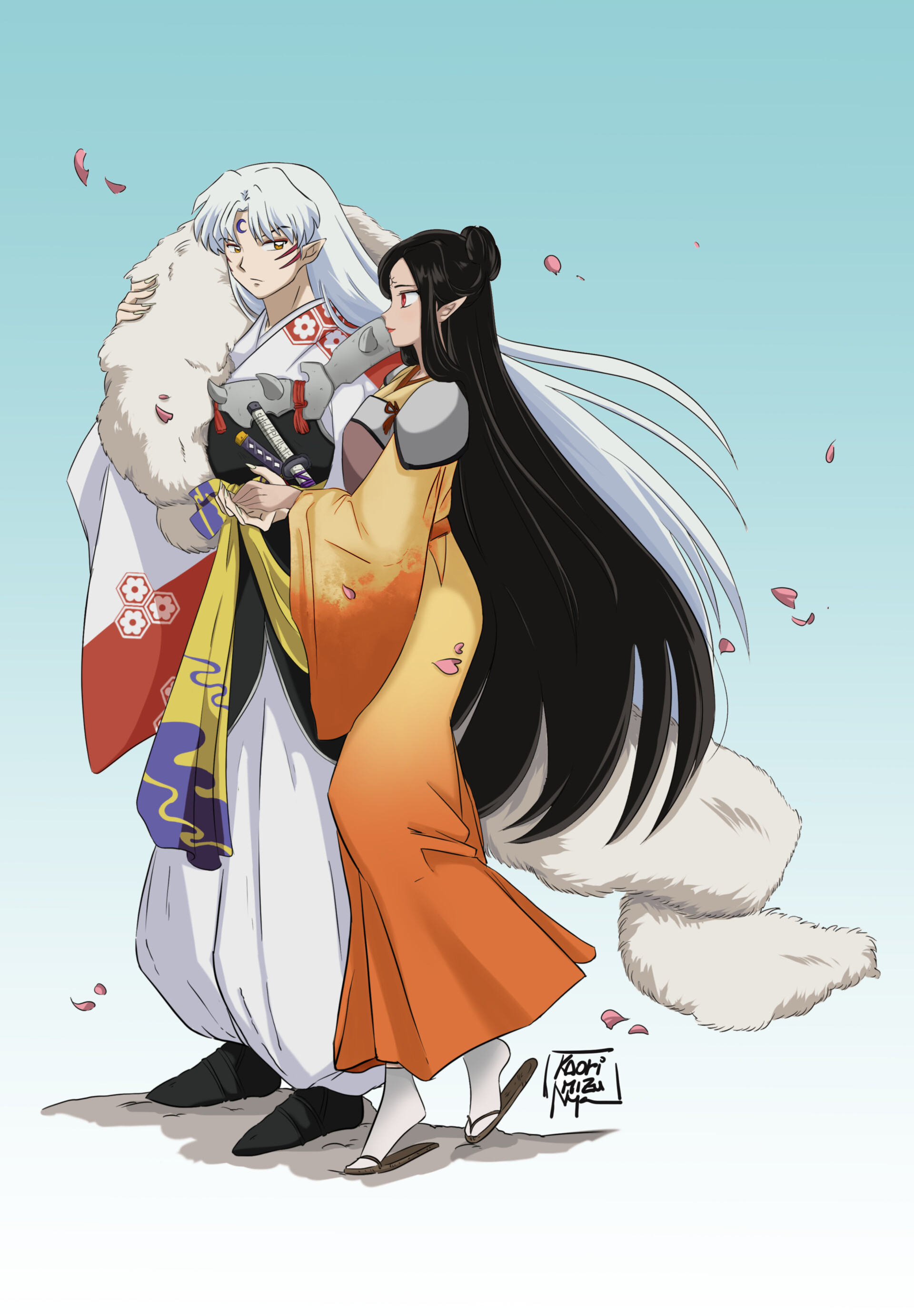 artstation-sesshomaru-and-oc-commissions