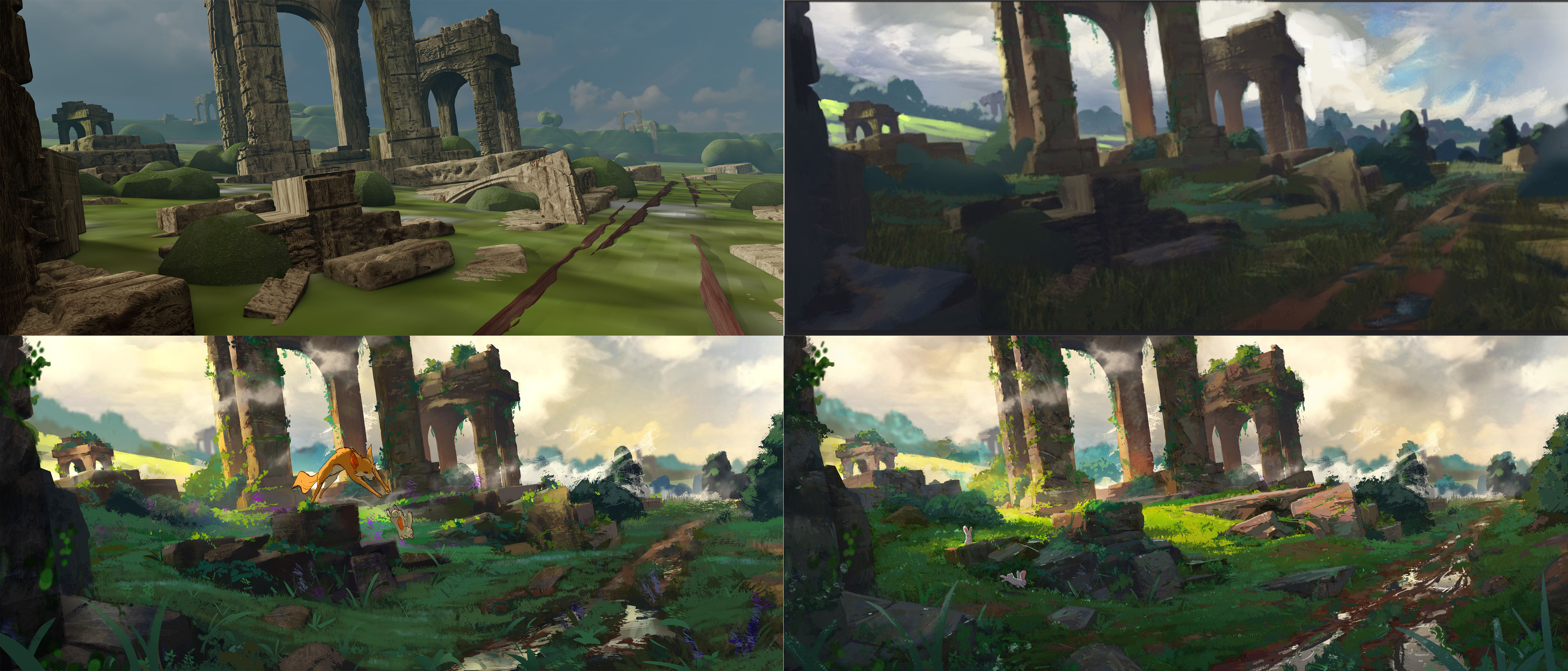 Process for this scene
