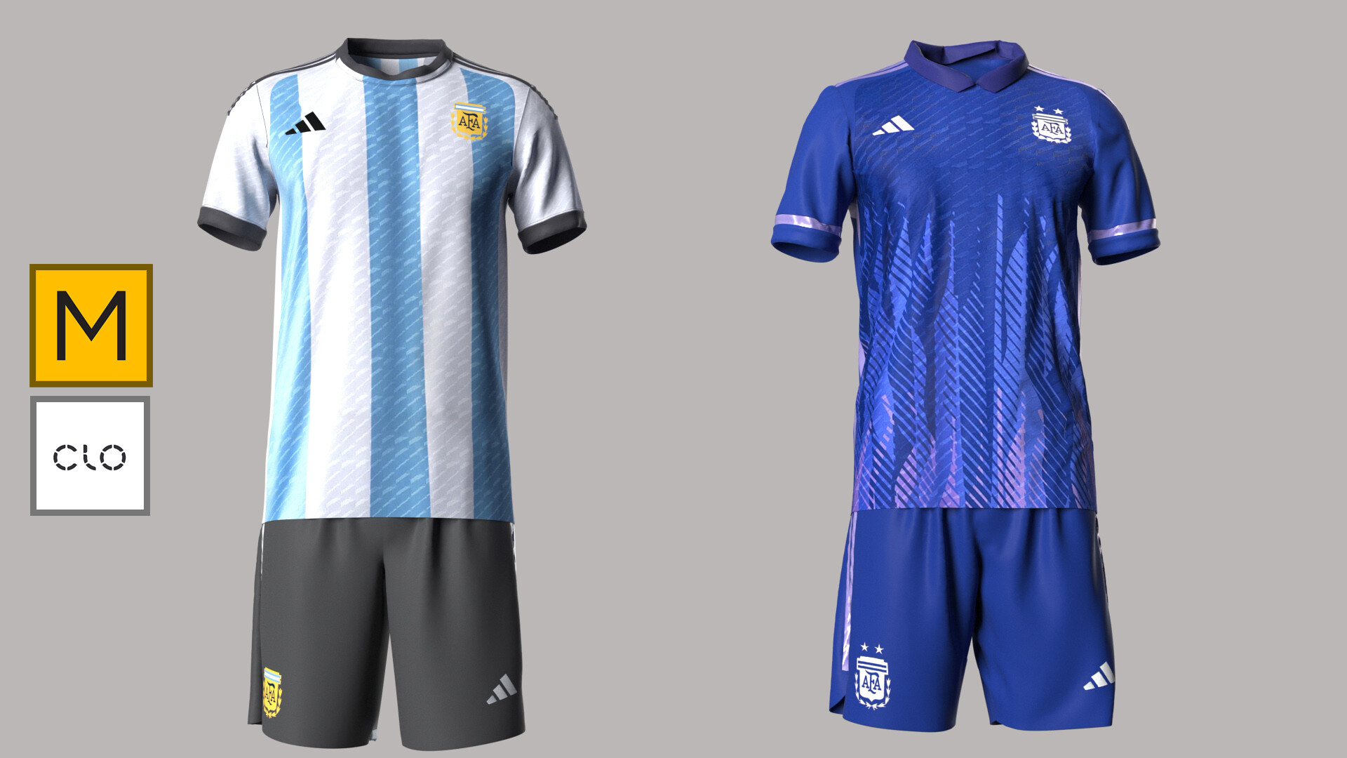 Argentina away outlet shorts