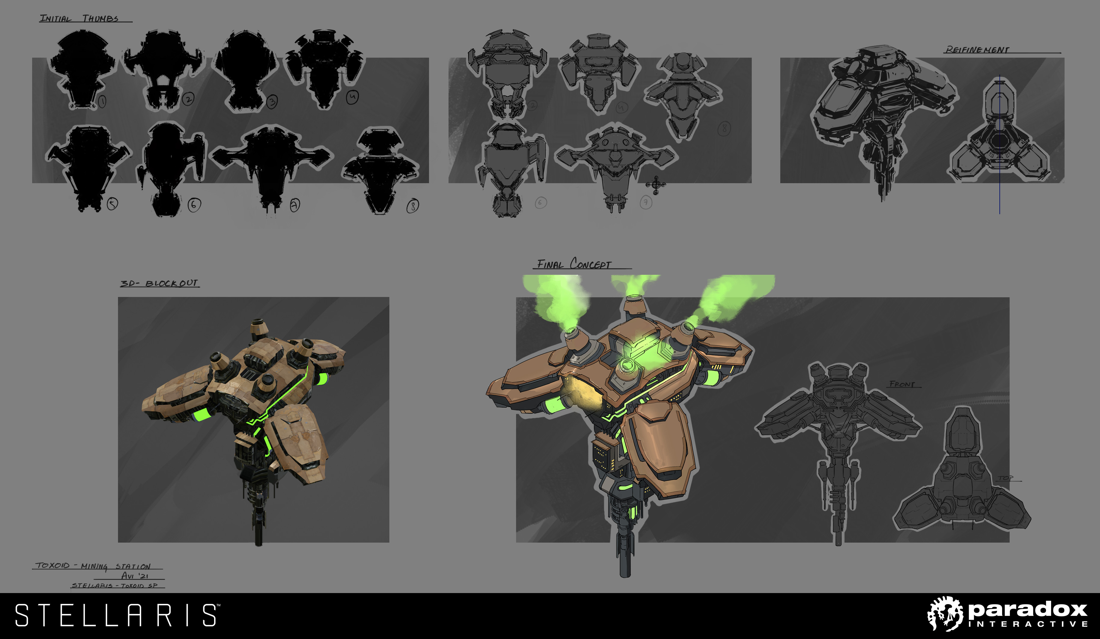 Paradox Development Studio Stellaris: Toxoids Art Blast