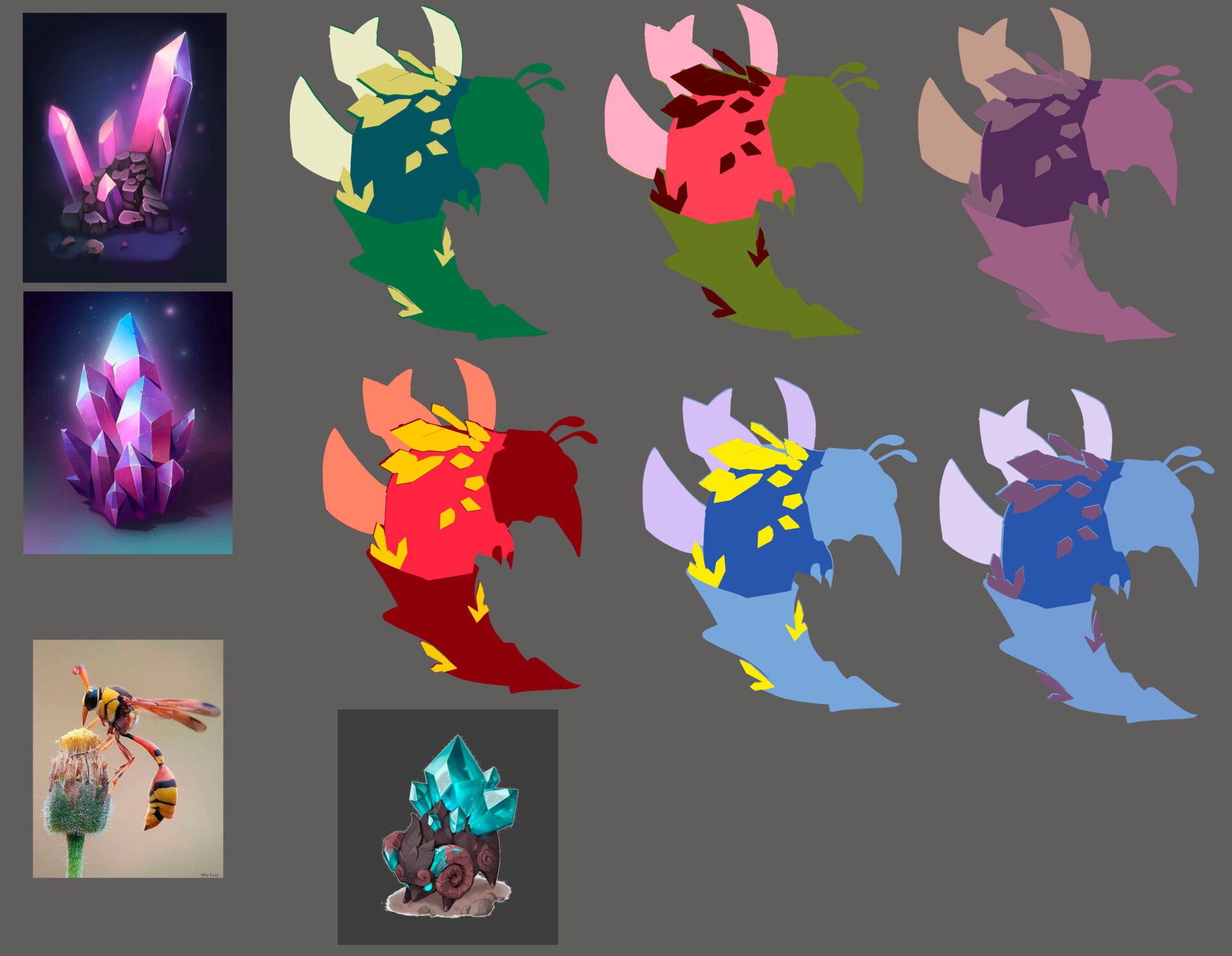 ArtStation - mythical crystal animals ArtStation - mythical crystal animals