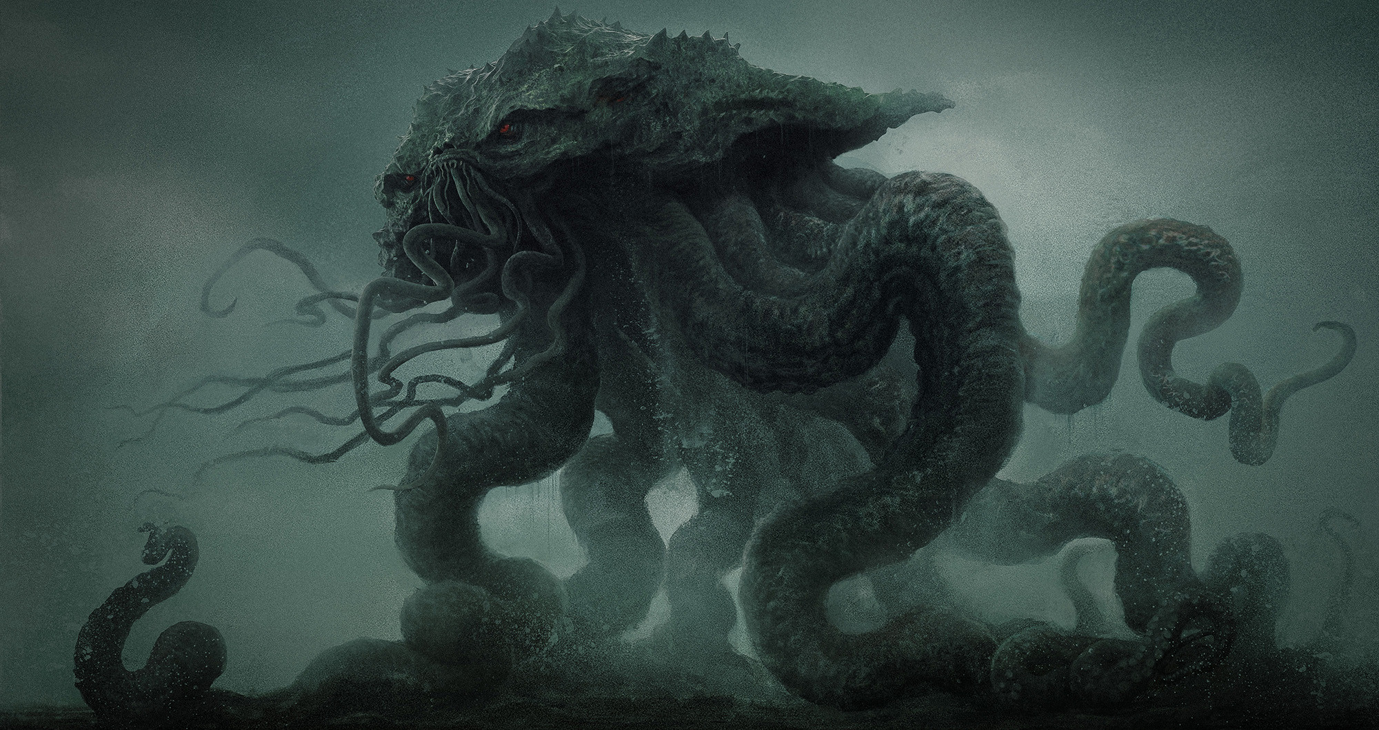 sea monster by peng gao : r/ImaginaryLeviathans