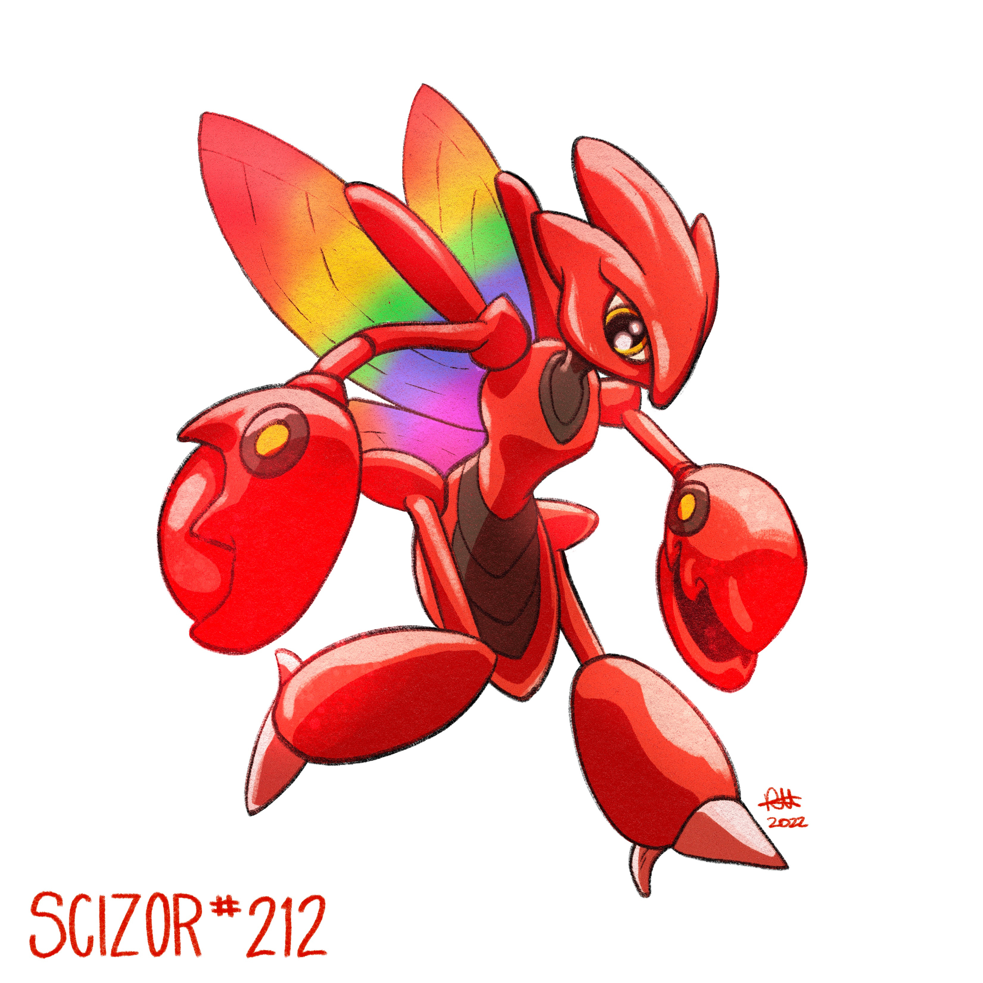 Scizor - Red