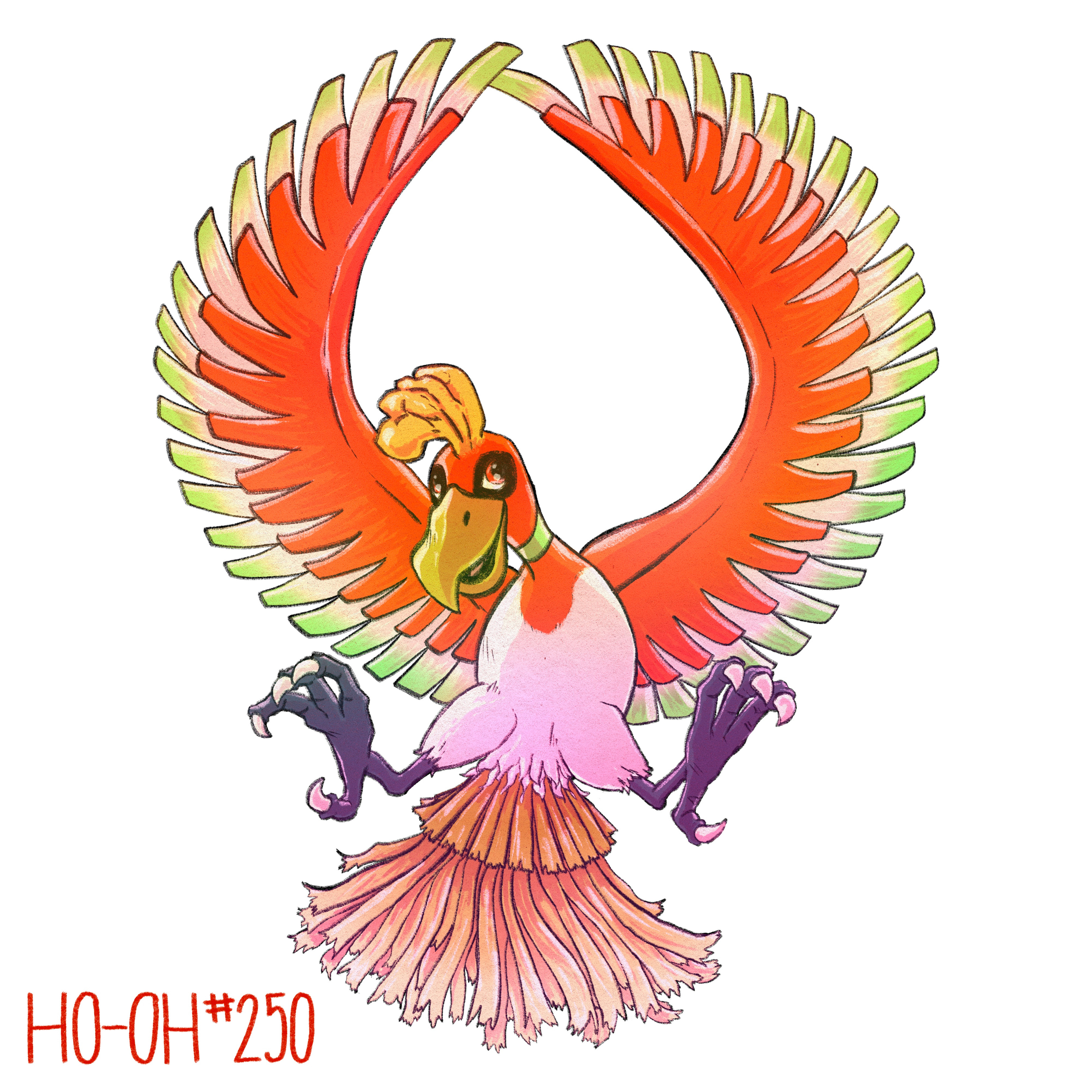 Ho-Oh - Red