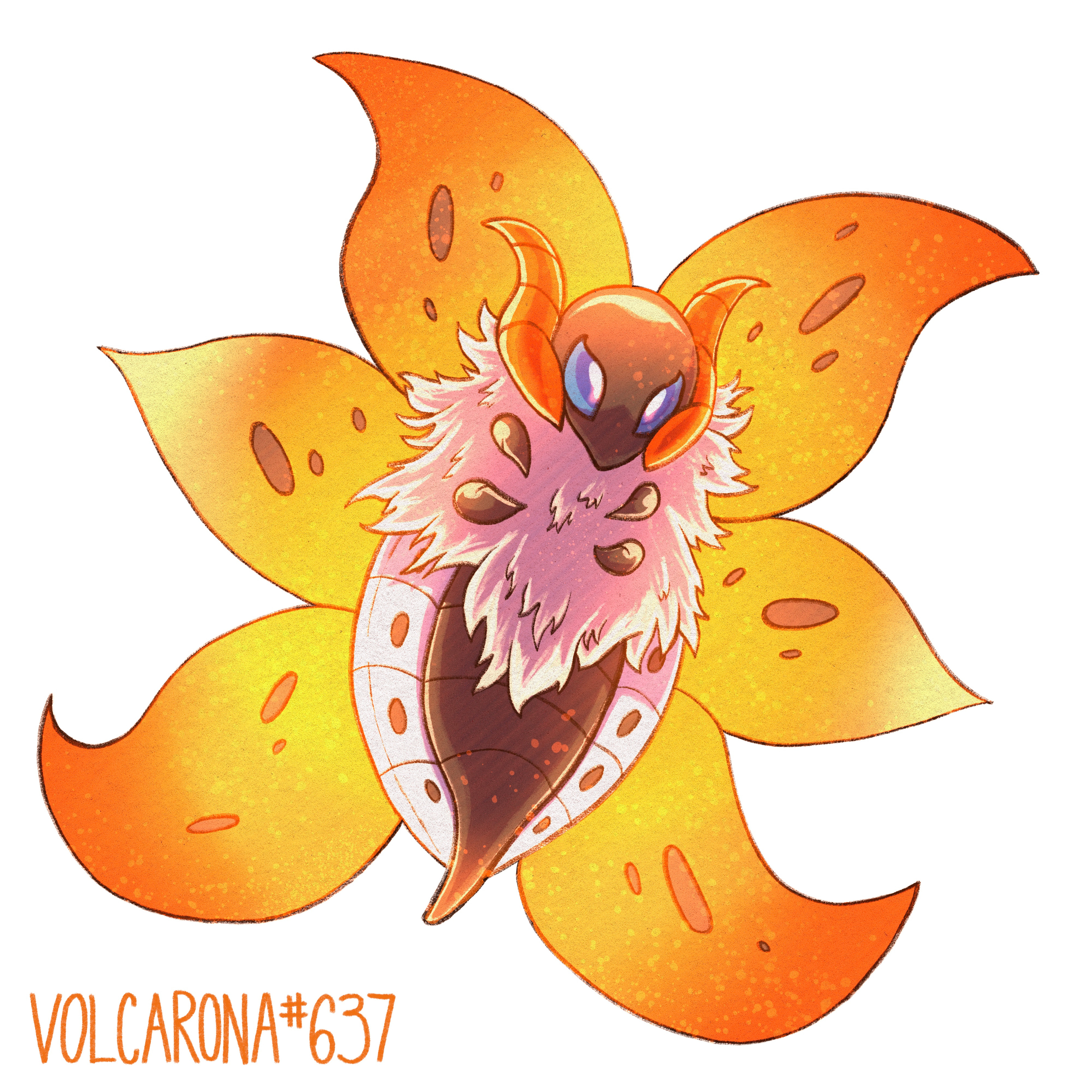 Volcarona - Orange
