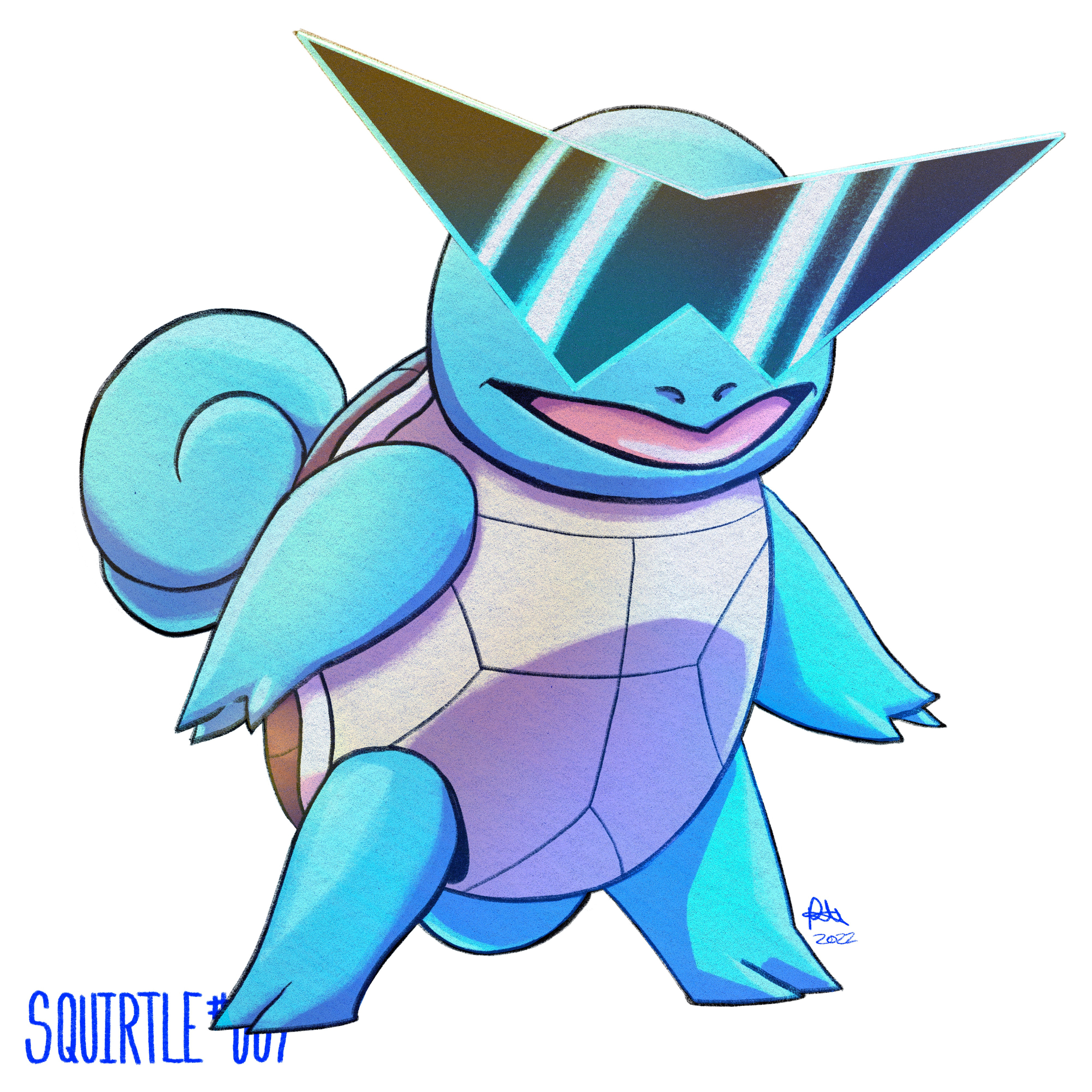 Squirtle Squard Squirtle - Blue