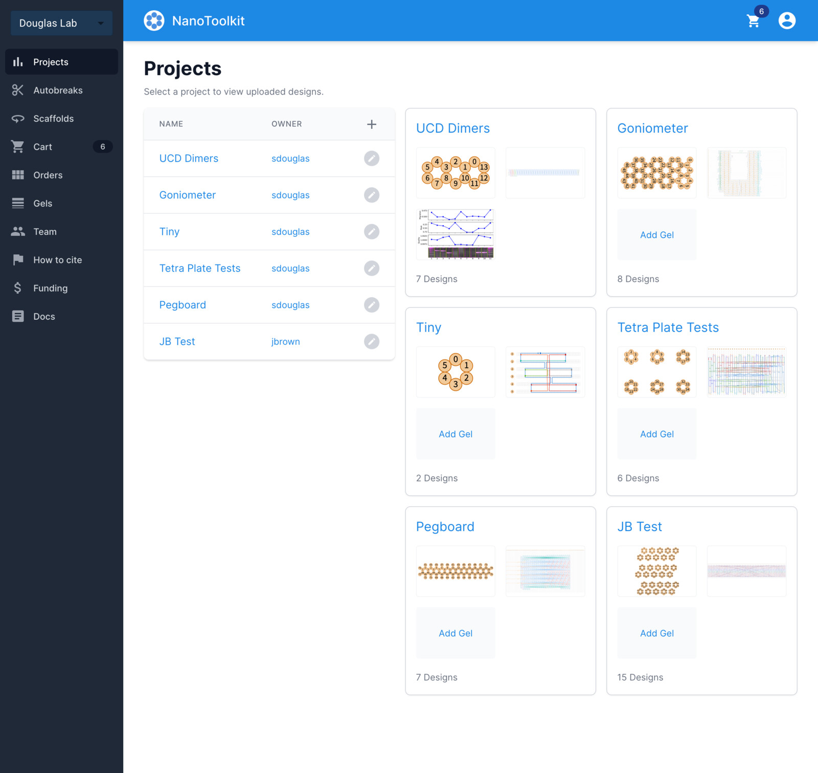 Nano Toolkit - Web Application
