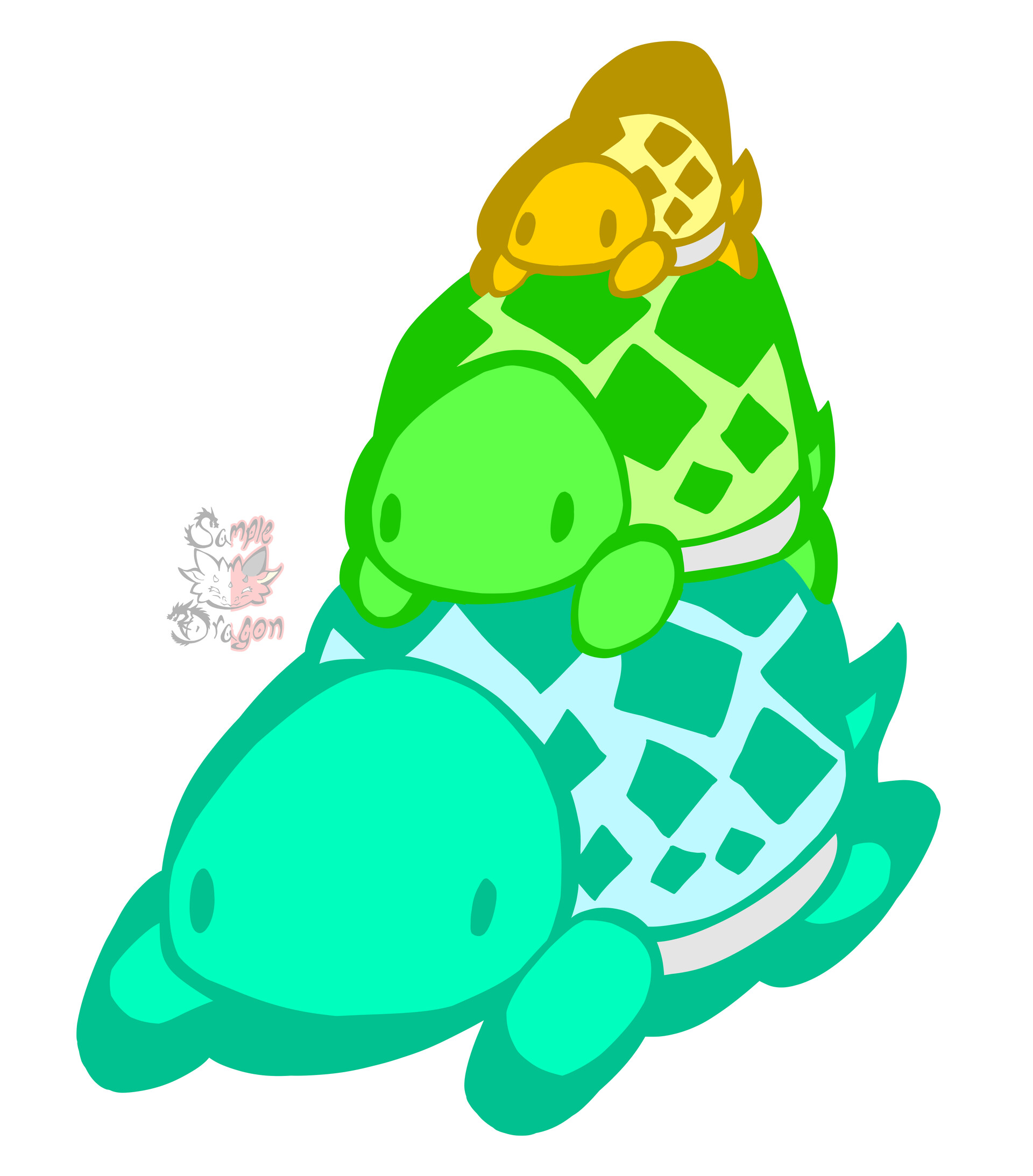 Chibi turtle on sale