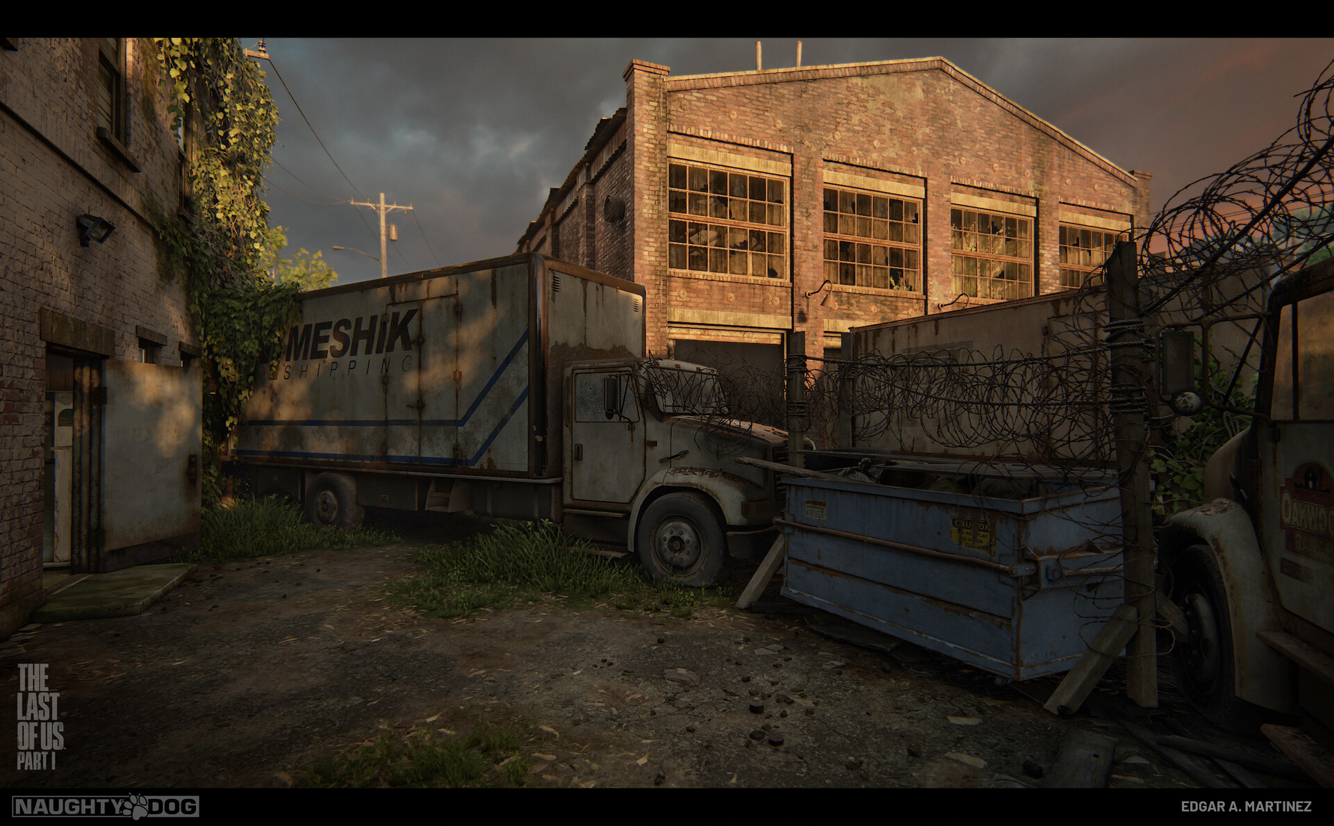 ArtStation - The Last of Us: Part 1 - Bill's Town