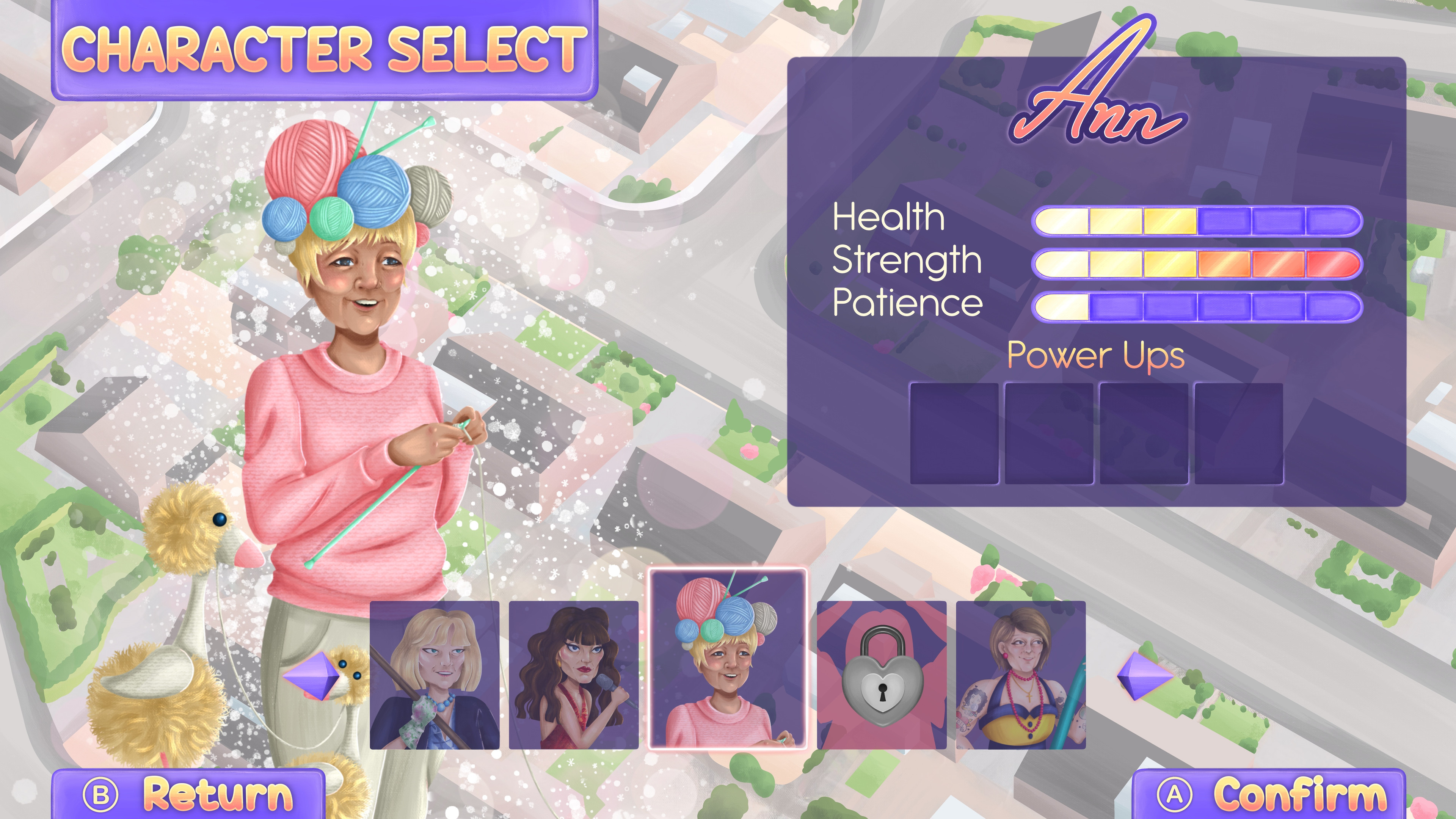 Ann - Character Select Screen