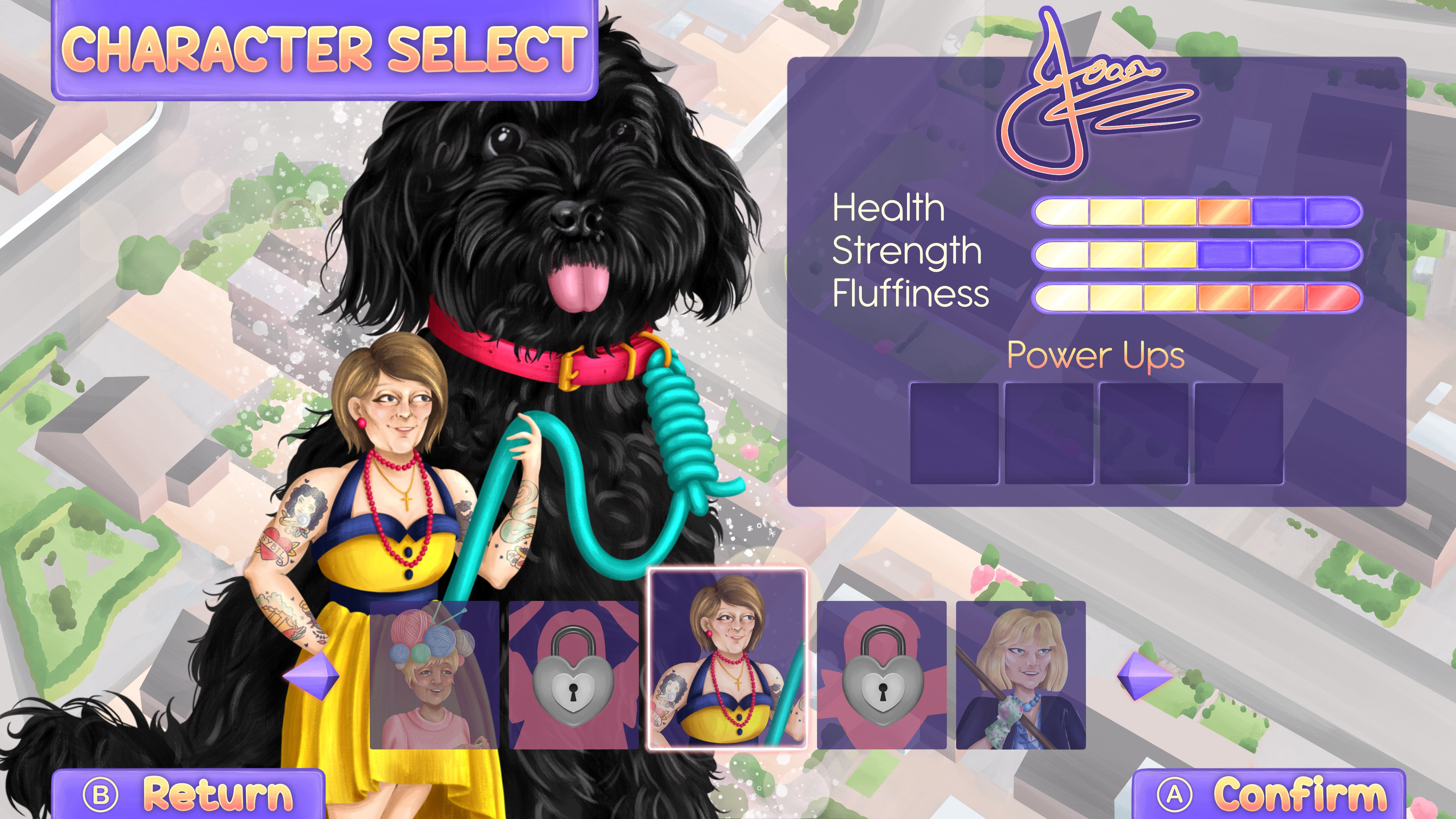 Joan - Character Select Screen