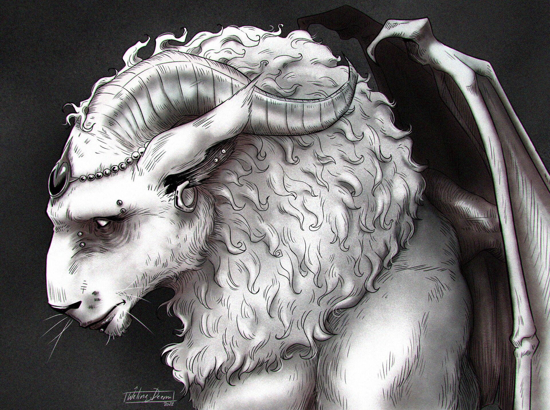 ArtStation - Chimère - Timelaps