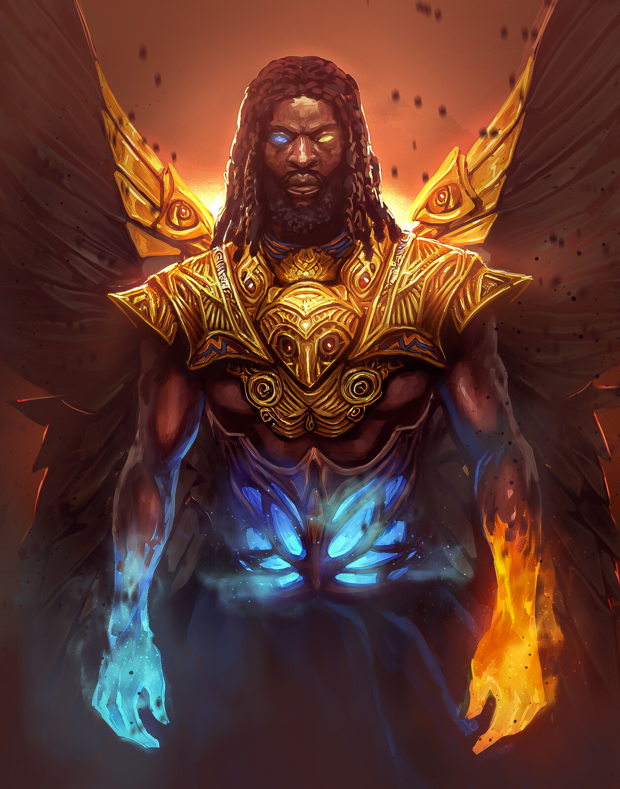 Esu- African god of crossroads