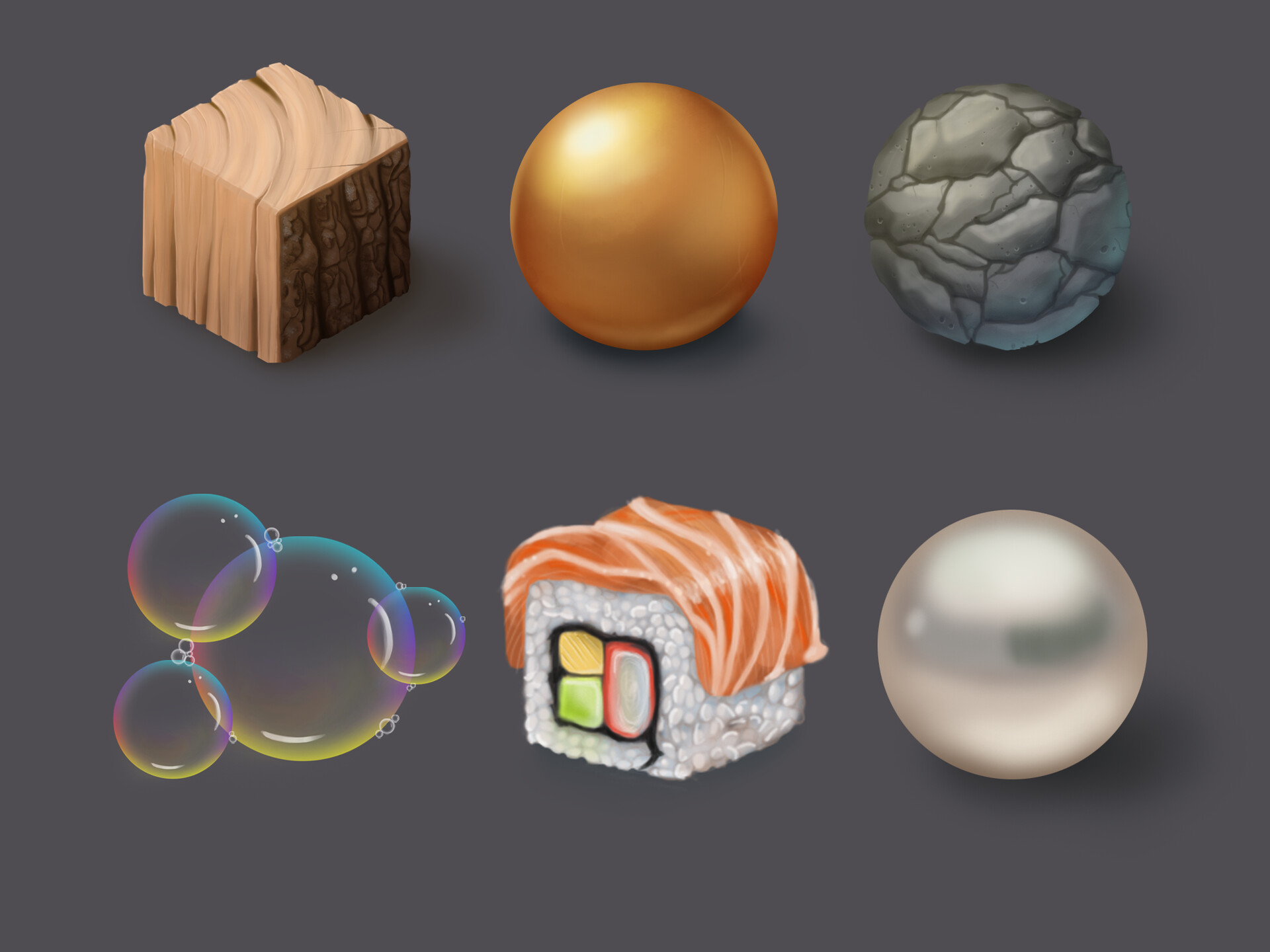 ArtStation - Texture study