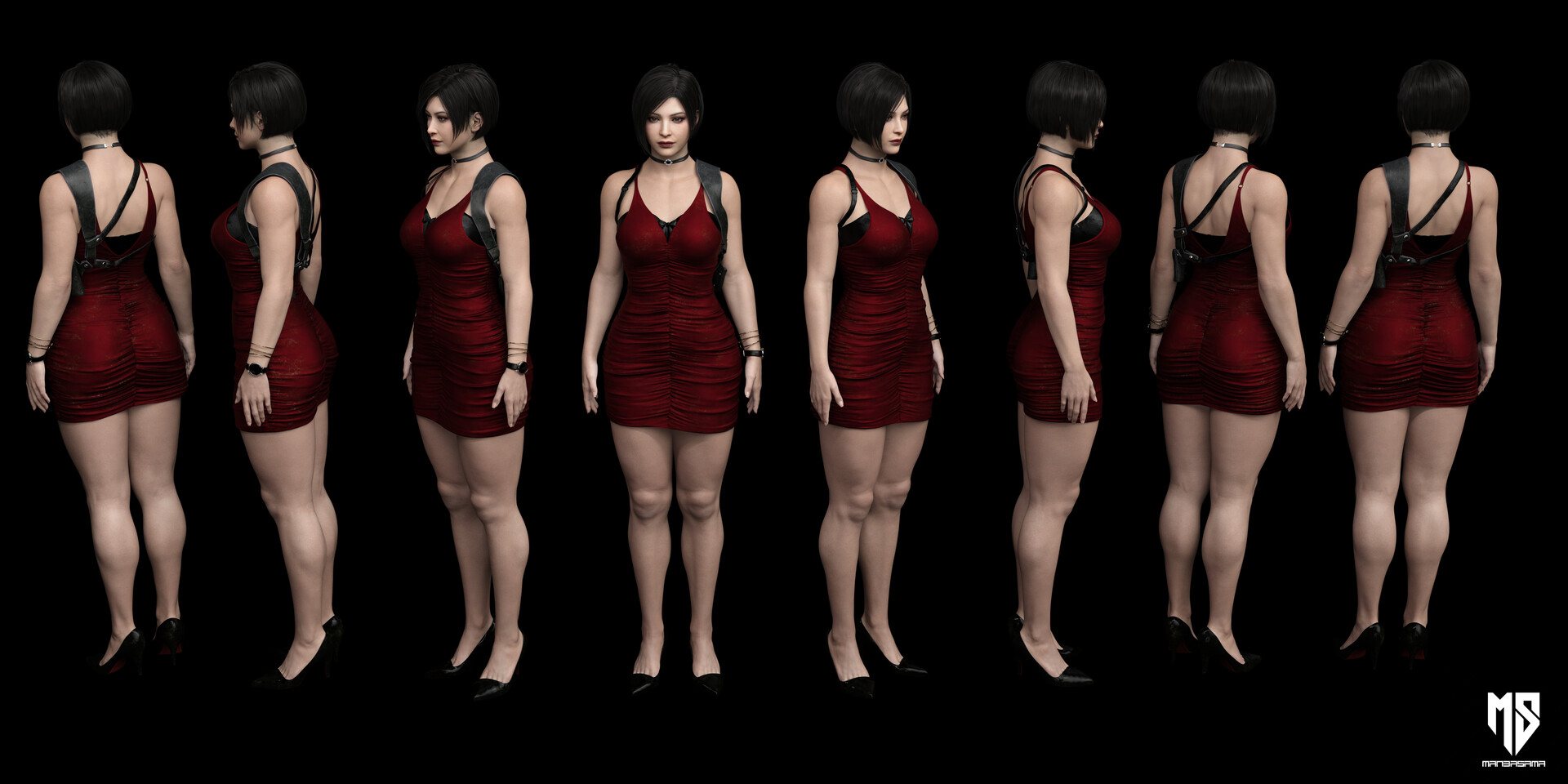 converting img tag nude ArtStation - Converted DAZ Characters Turnaround 2022