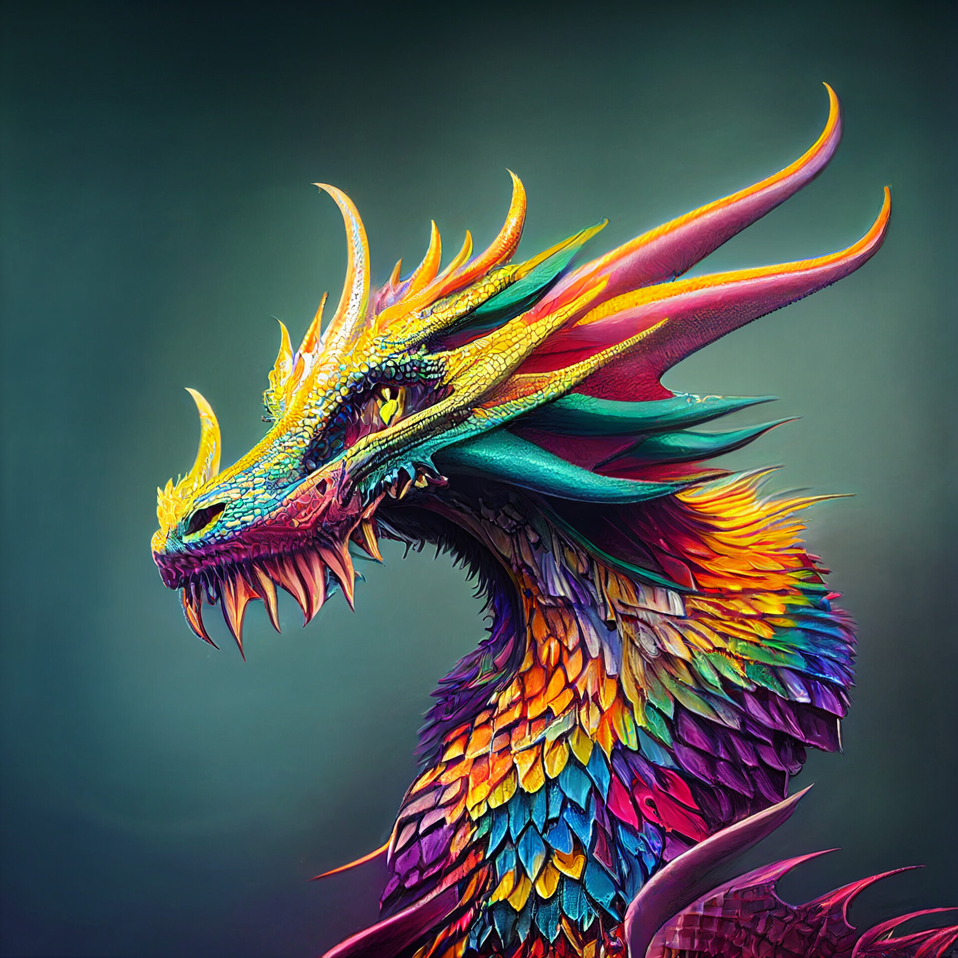 ArtStation - Fantasy Dragon