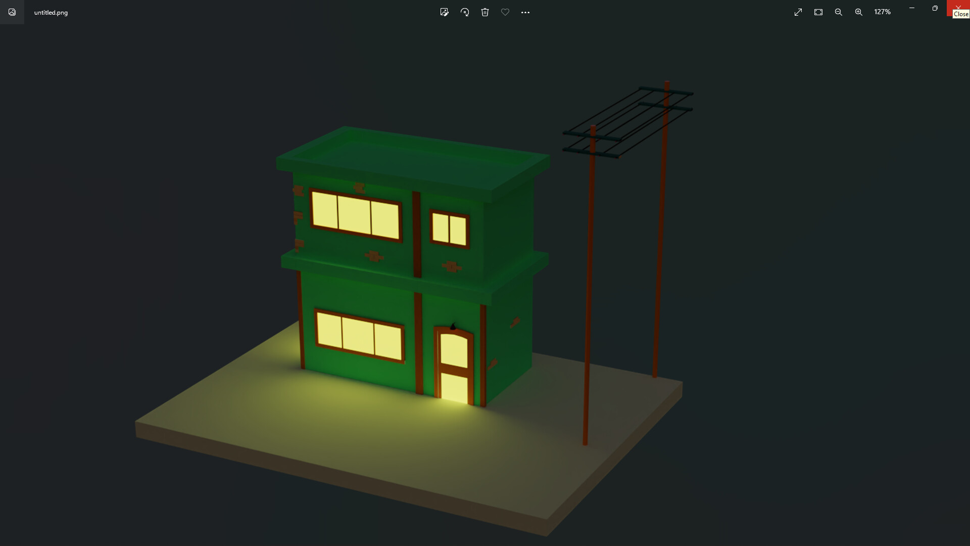 ArtStation - hyper casual game model