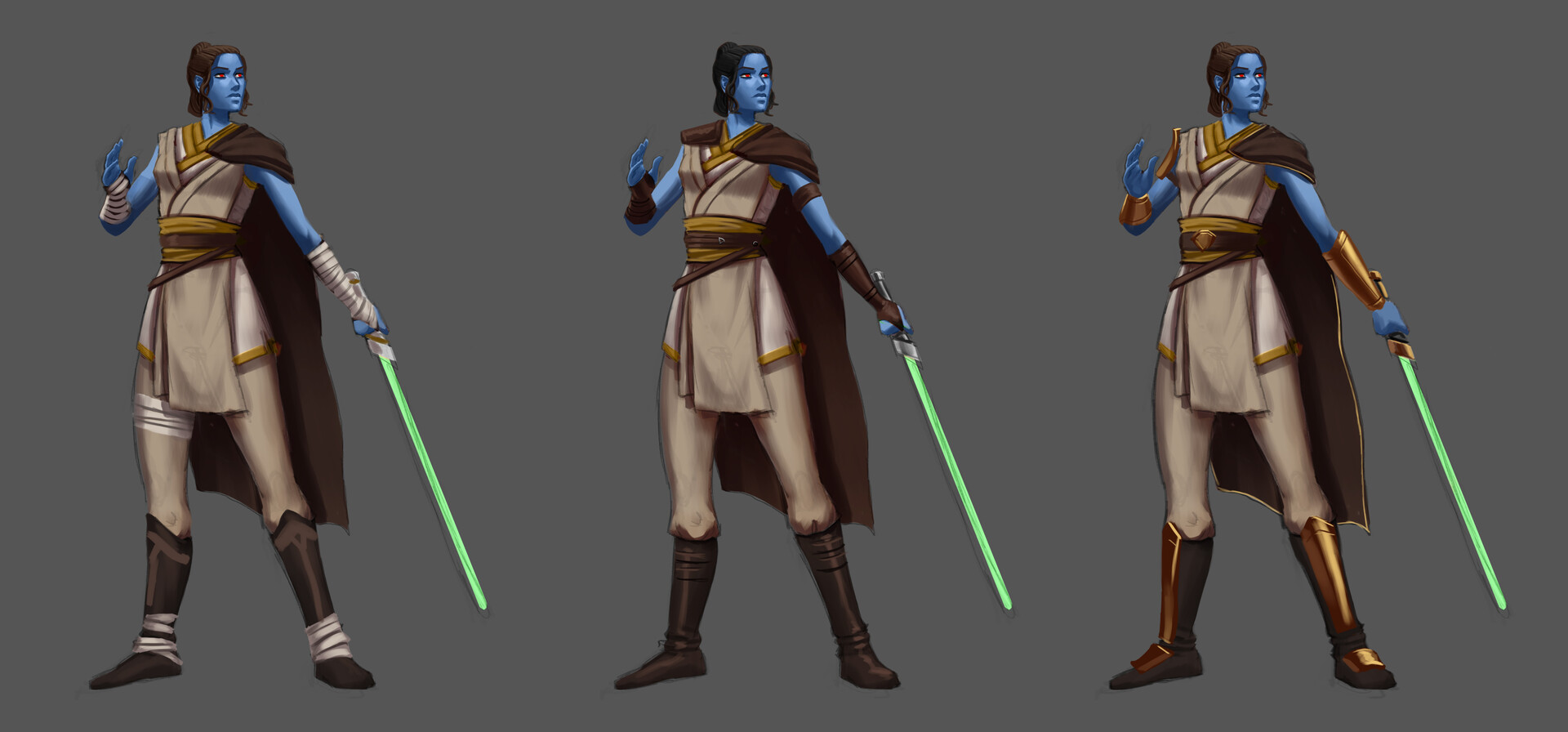 ArtStation - Jedi character design